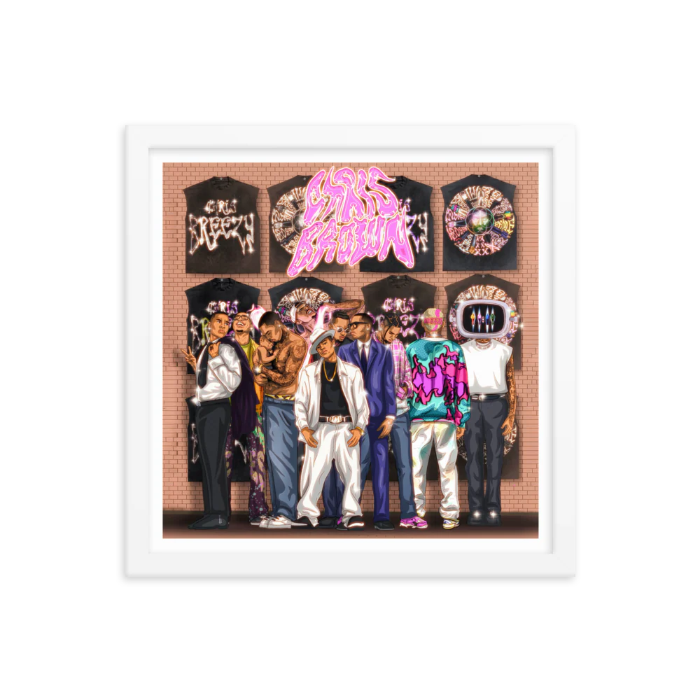 20 Years of Breezy Framed Poster - Image 13