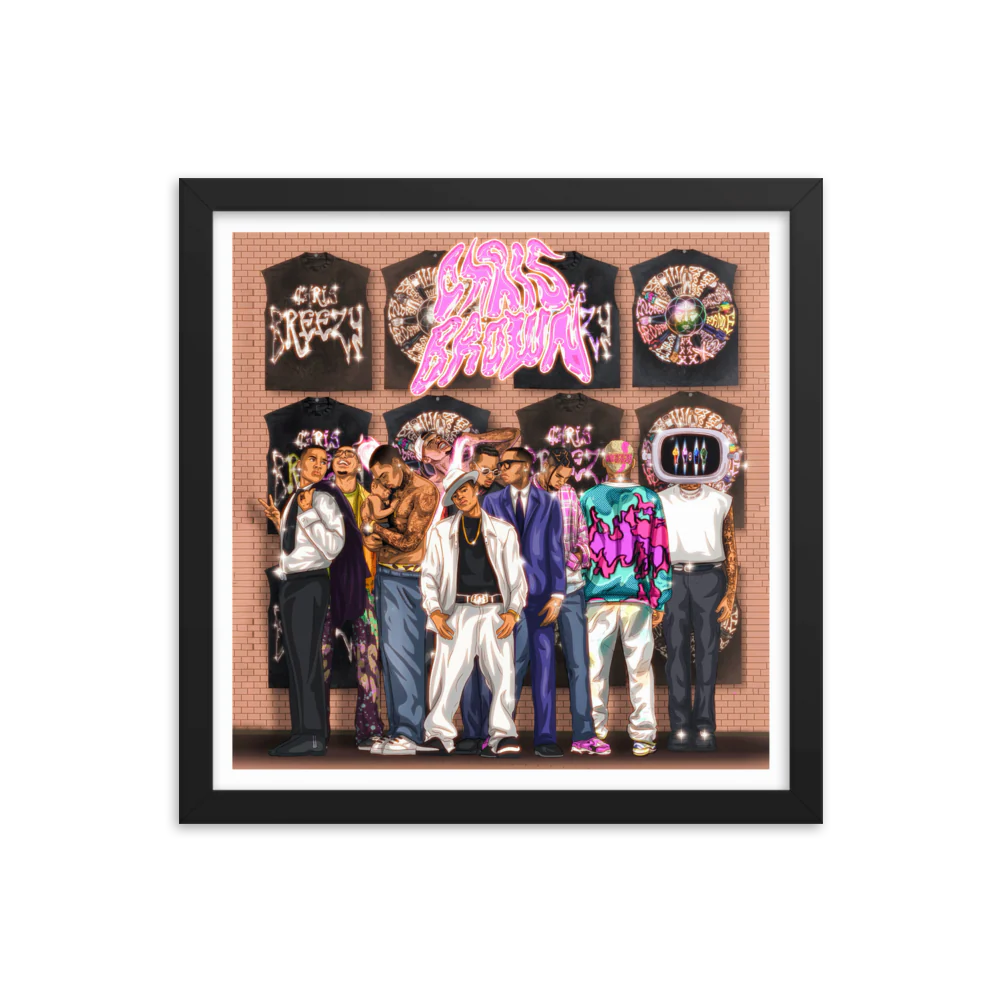 20 Years of Breezy Framed Poster - Image 3
