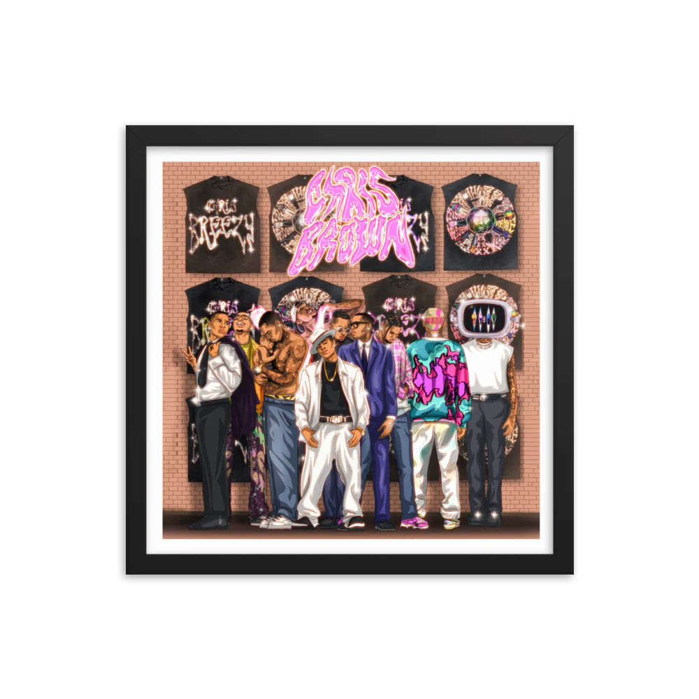 20 Years of Breezy Framed Poster - Image 4