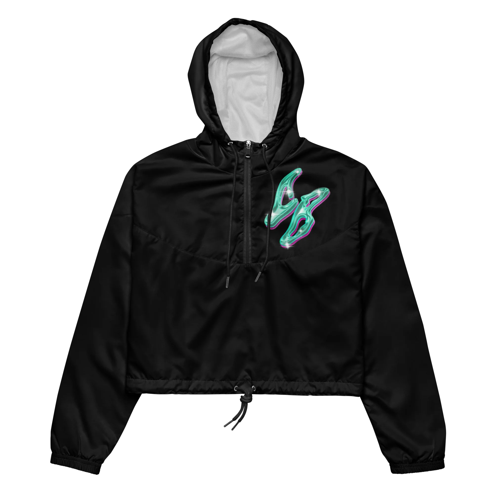 20 YEARS OF CB BY HULIO Women’s cropped windbreaker