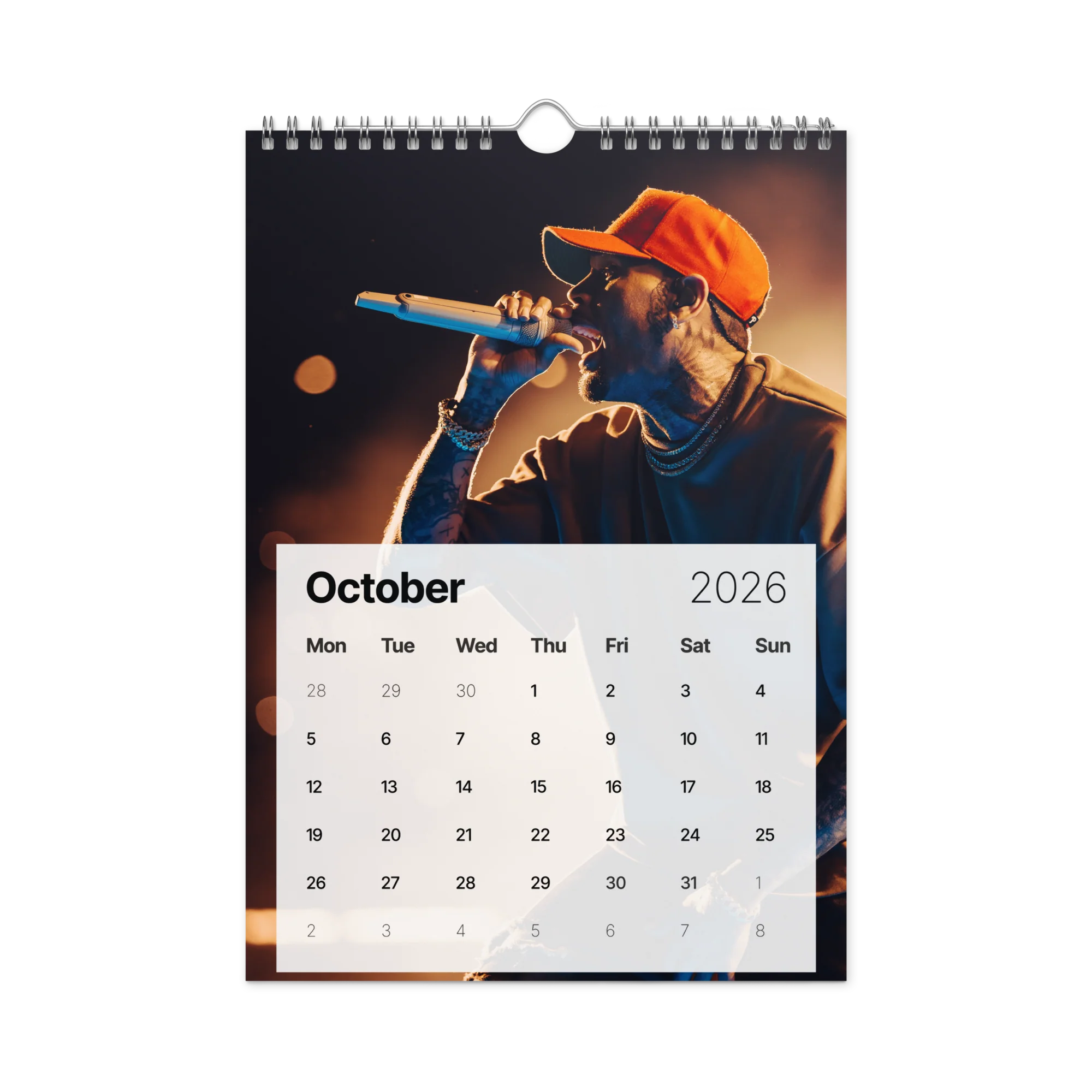 20 YEARS OF CHRIS BROWN (BREEZY BOWL XX) Wall calendar (2026) - Image 11