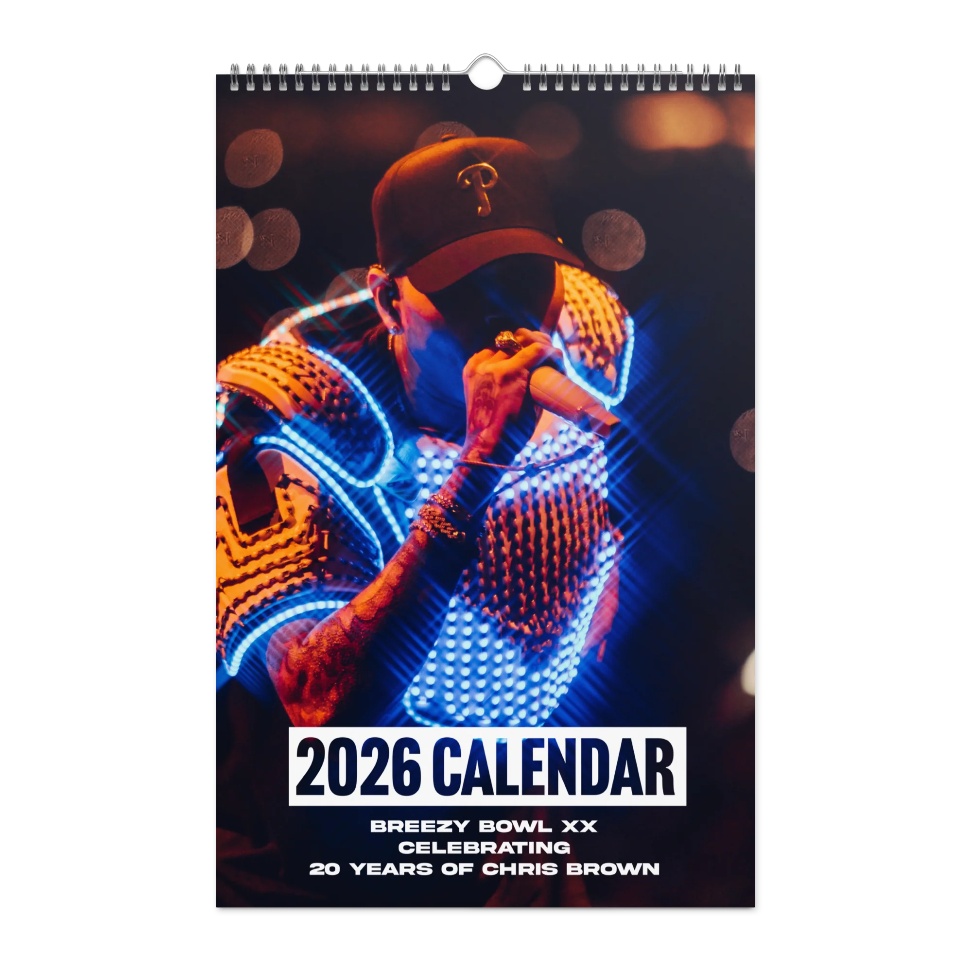 20 YEARS OF CHRIS BROWN (BREEZY BOWL XX) Wall calendar (2026) - Image 14