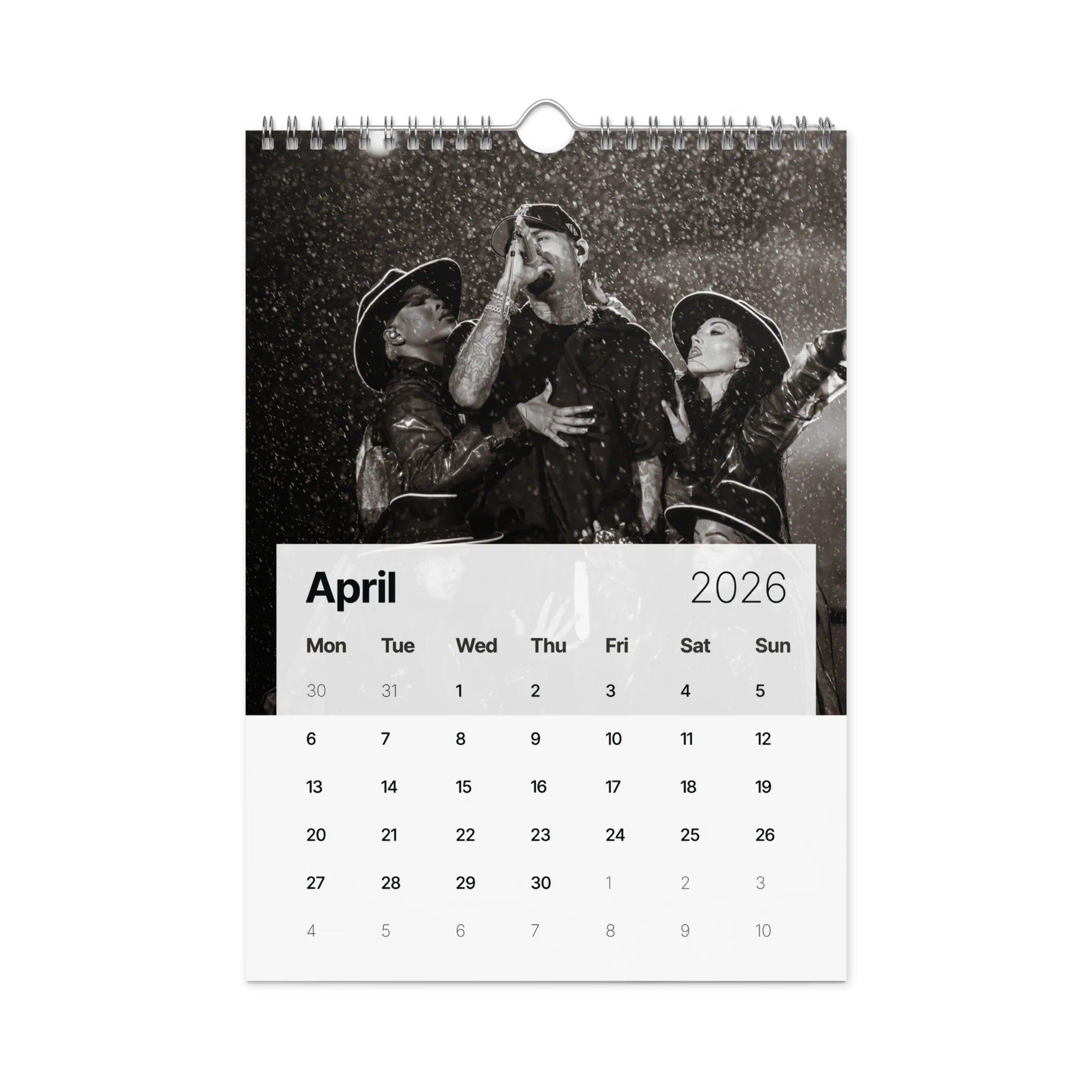 20 YEARS OF CHRIS BROWN (BREEZY BOWL XX) Wall calendar (2026) - Image 5