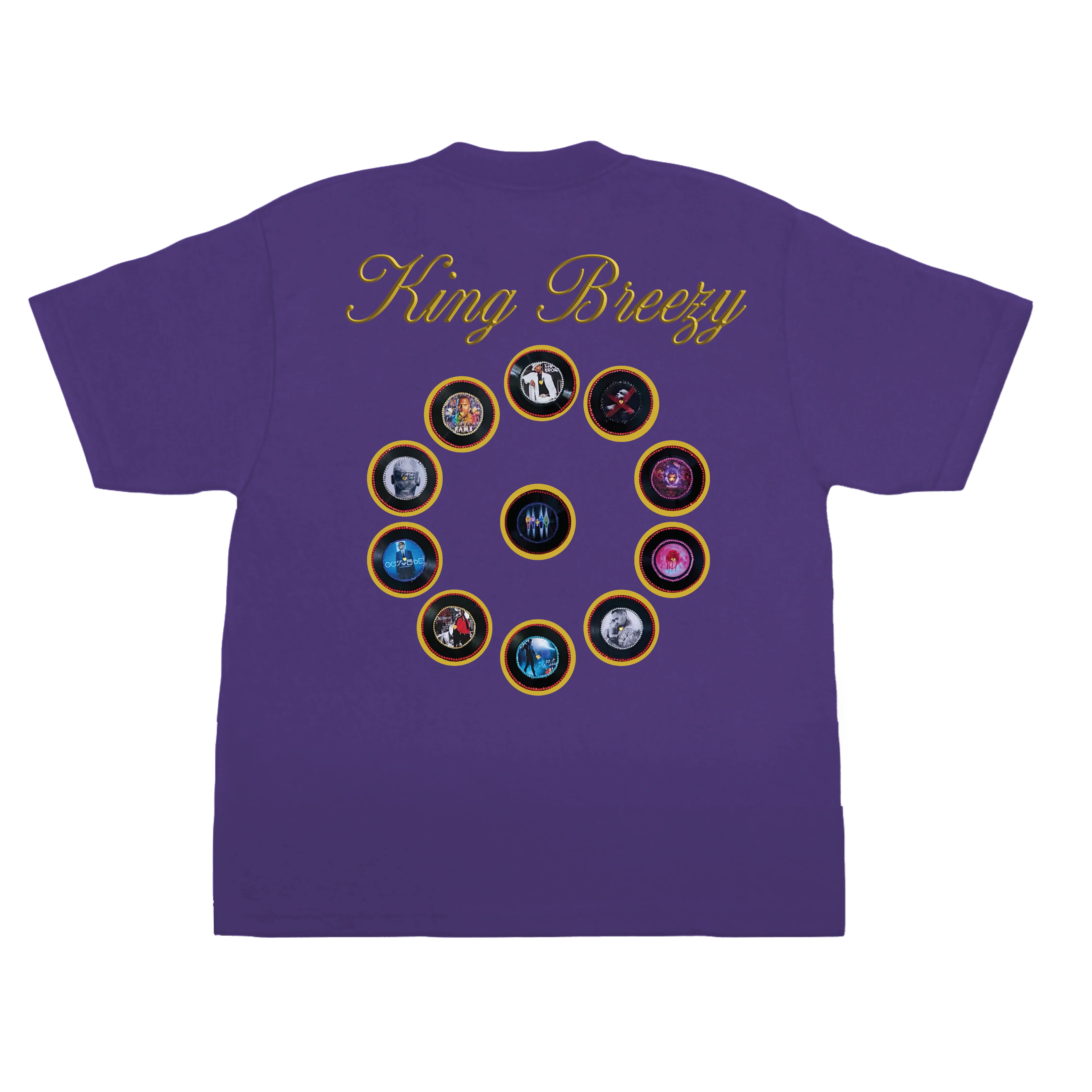 "20 YEARS OF CHRIS BROWN" BY ERICA KRISSY S/S T-SHIRT - Image 4