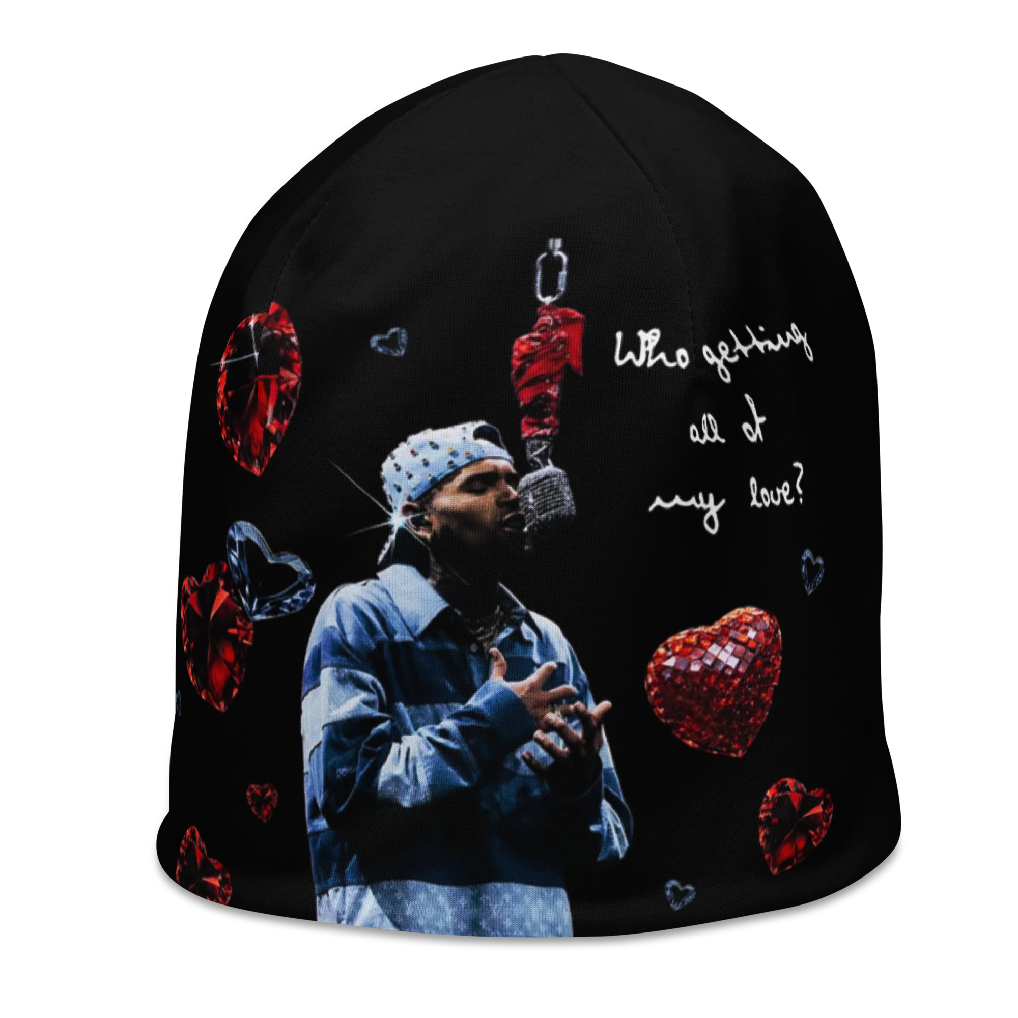 RESIDUALS All-Over Print Beanie - Image 4