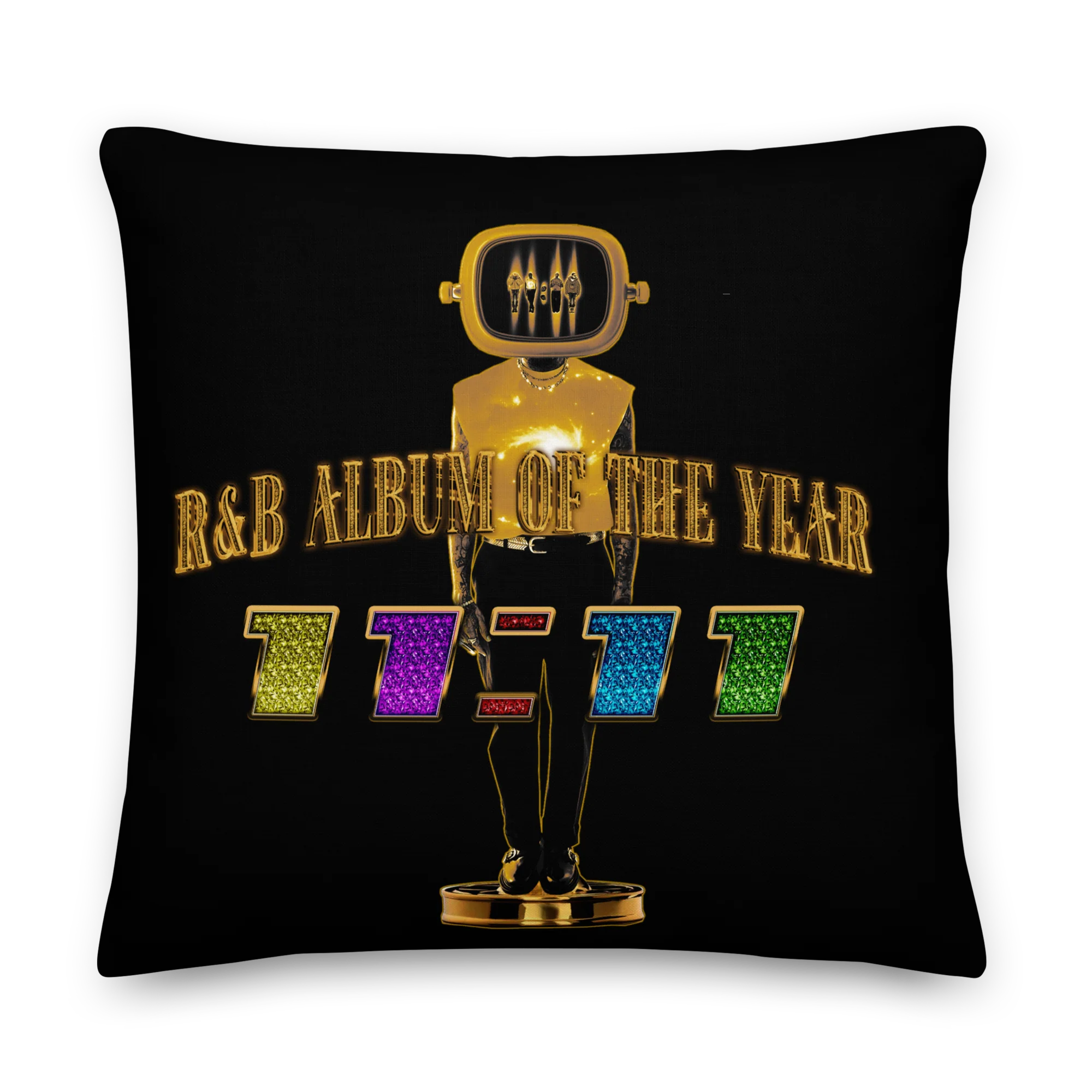 BEST R&B ALBUM (11:11 DELUXE) Premium Pillow - Image 4