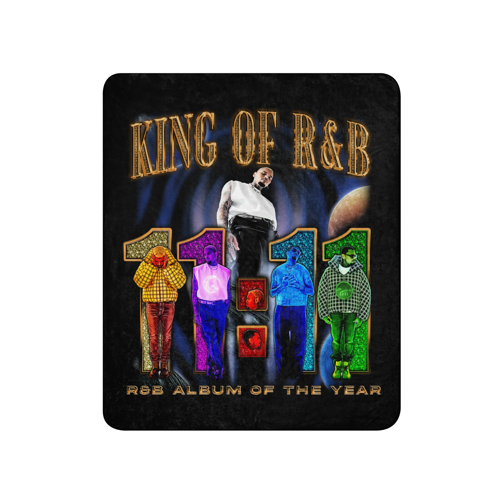 BEST R&B ALBUM (11:11 DELUXE) Sherpa Blanket - Image 3