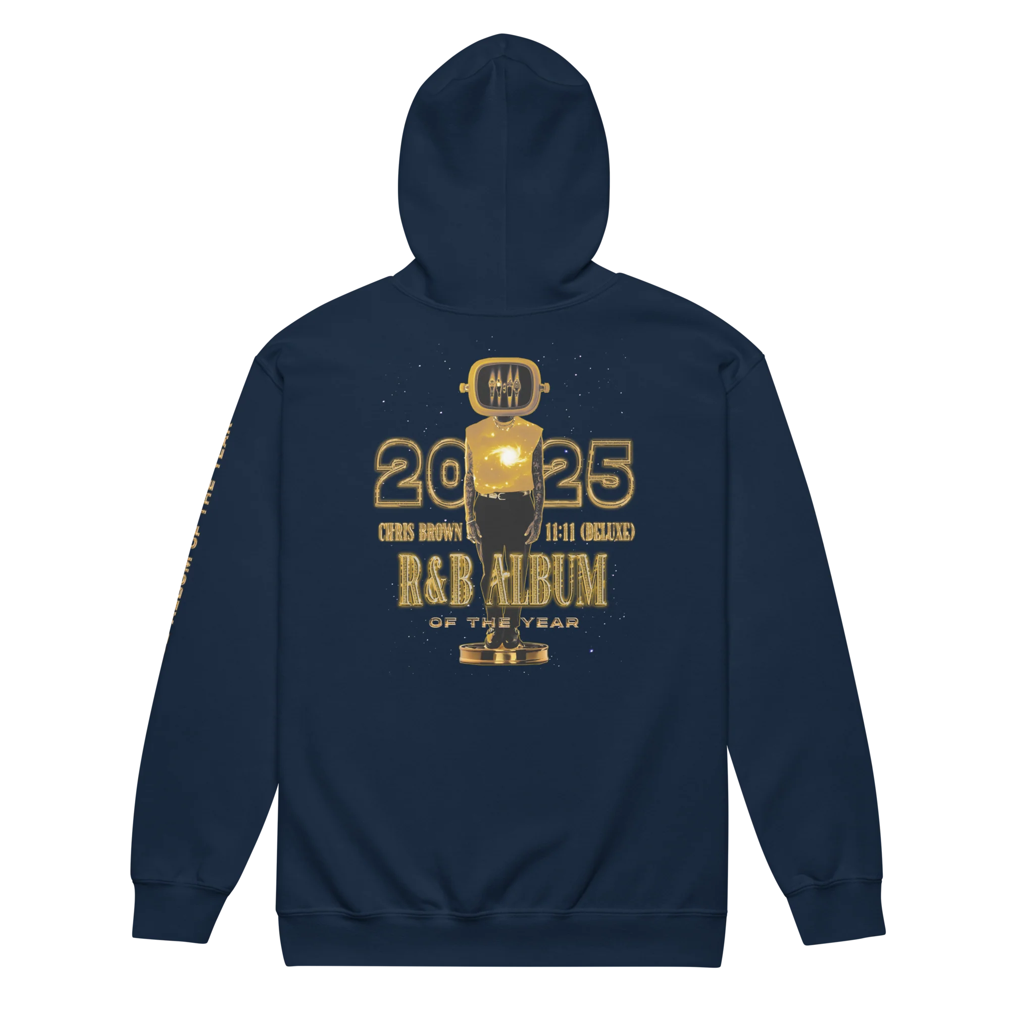BEST R&B ALBUM (11:11 DELUXE) UNISEX ZIP HOODIE - Image 4