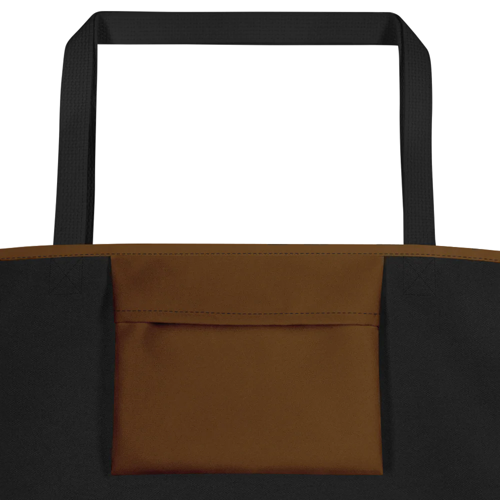 BREAK RULES All-Over Print Large Tote Bag - Image 3