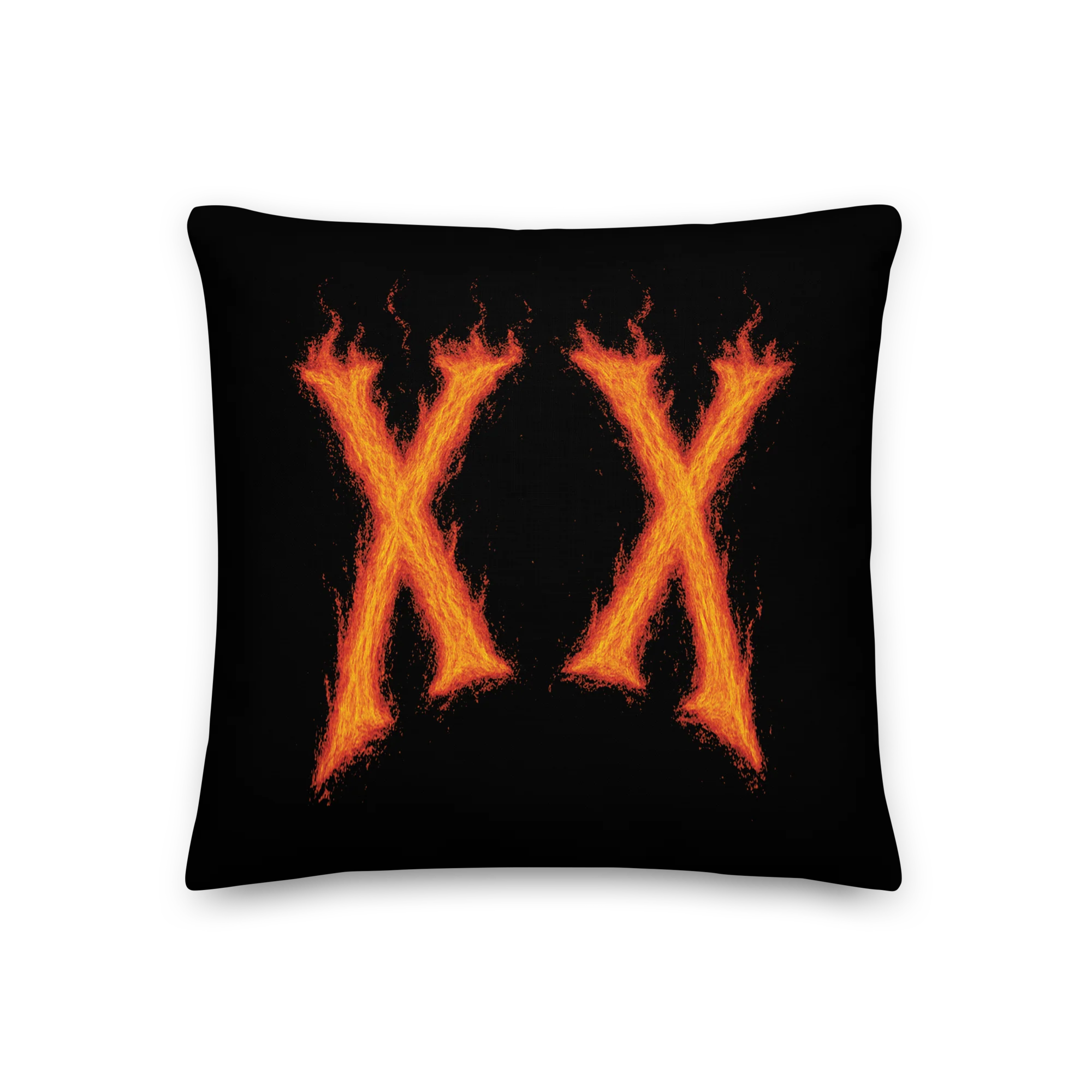 BREEZY BOWL FLAME Premium Pillow - Image 2