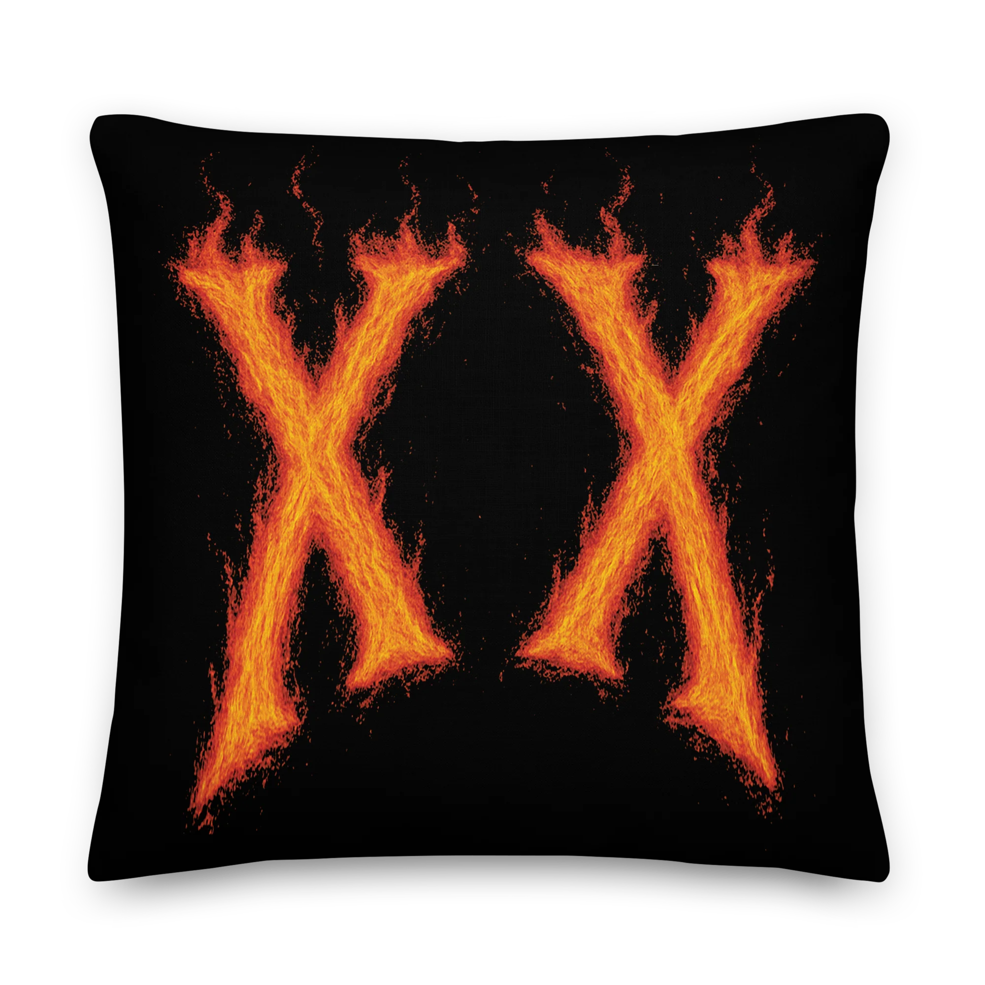 BREEZY BOWL FLAME Premium Pillow - Image 4