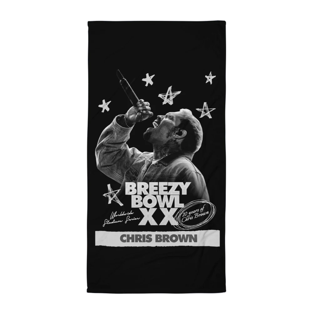BREEZY BOWL XX BLACK PREGAME Towel