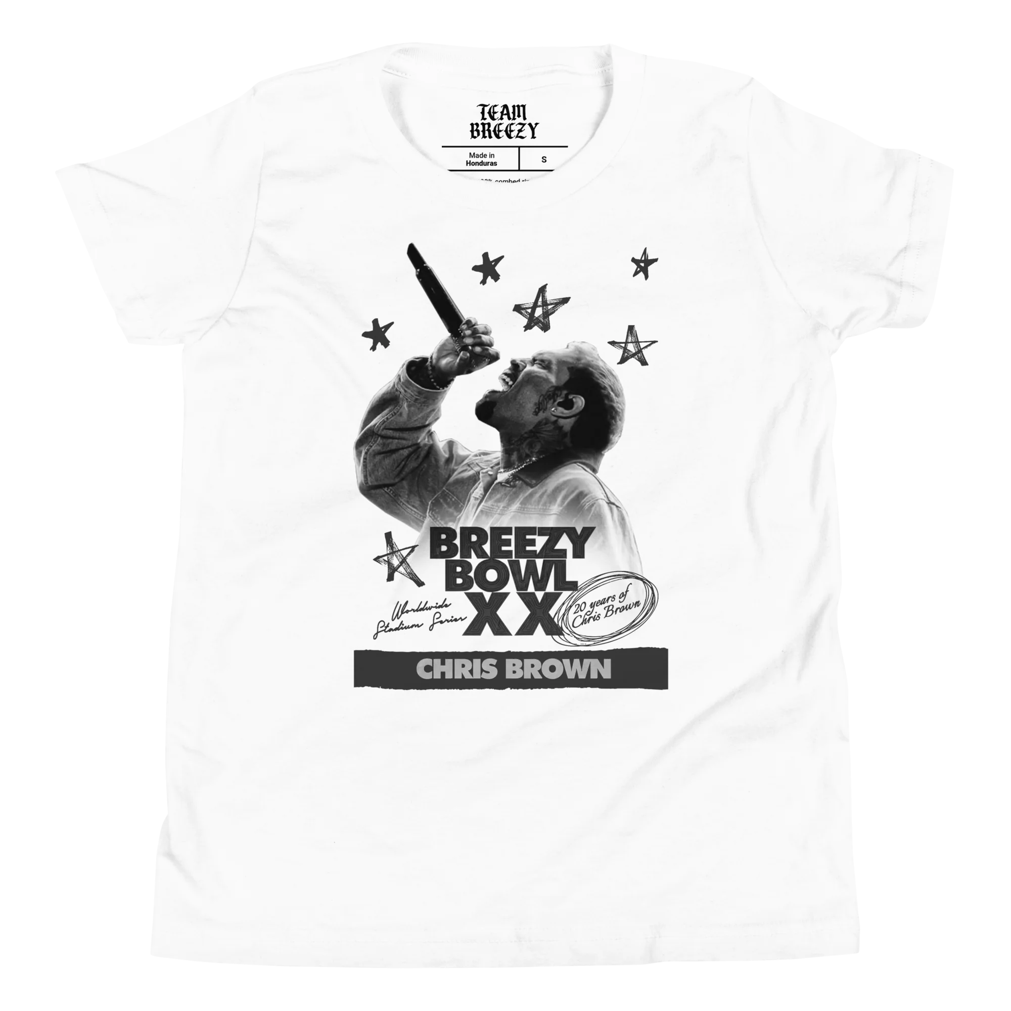 BREEZY BOWL XX PREGAME S/S T-SHIRT (YOUTH SIZE)