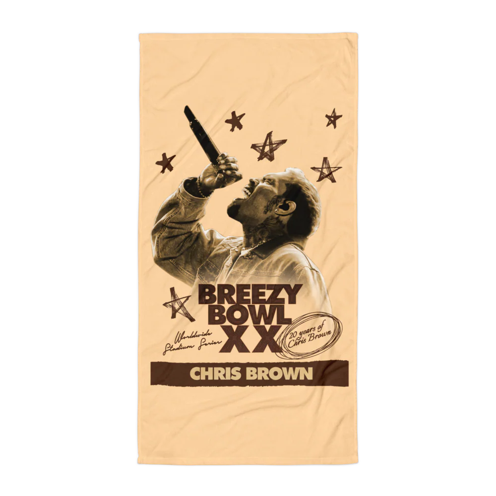 BREEZY BOWL XX TAN PREGAME Towel