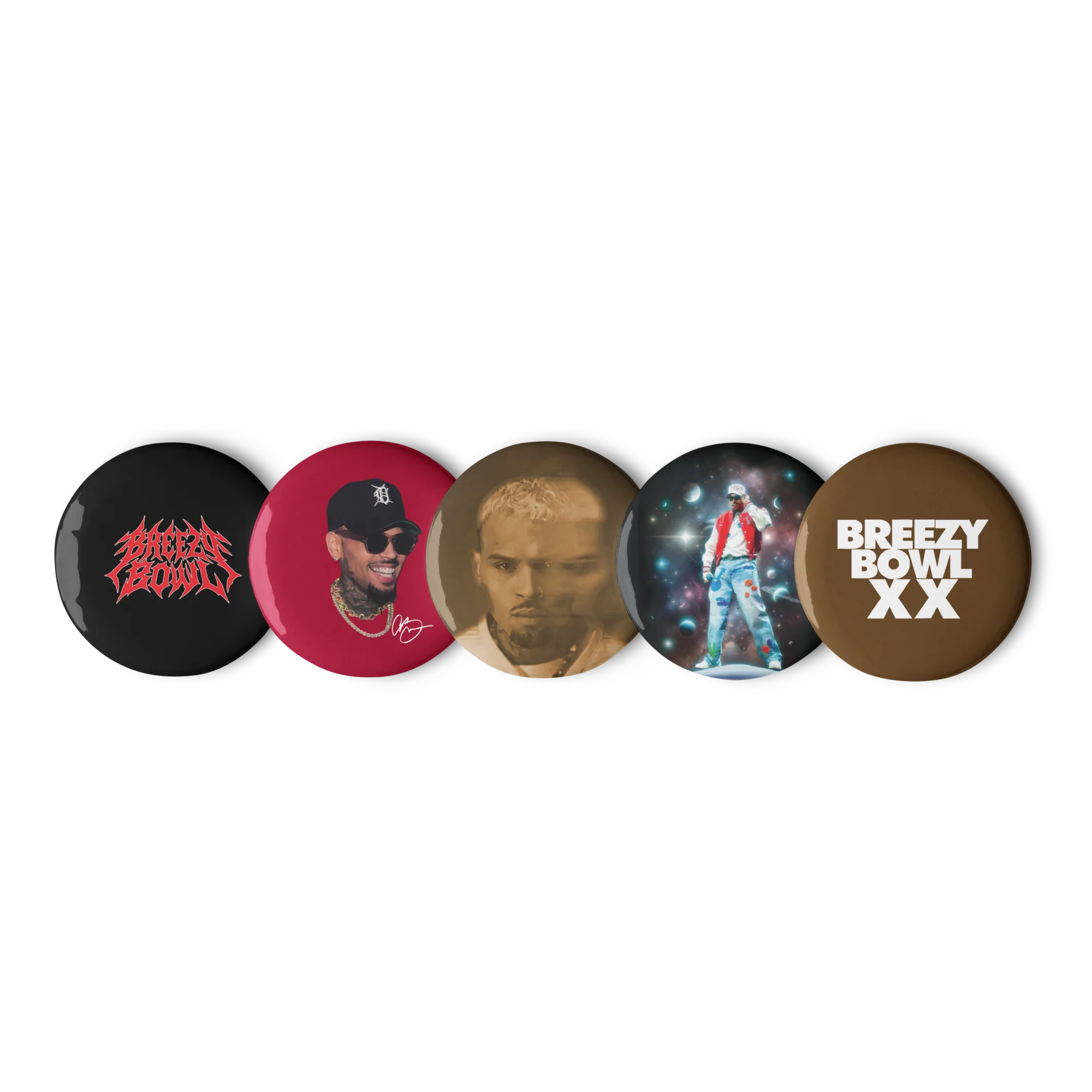 BREEZY BOWL XX V2 SET OF BUTTONS - Image 3