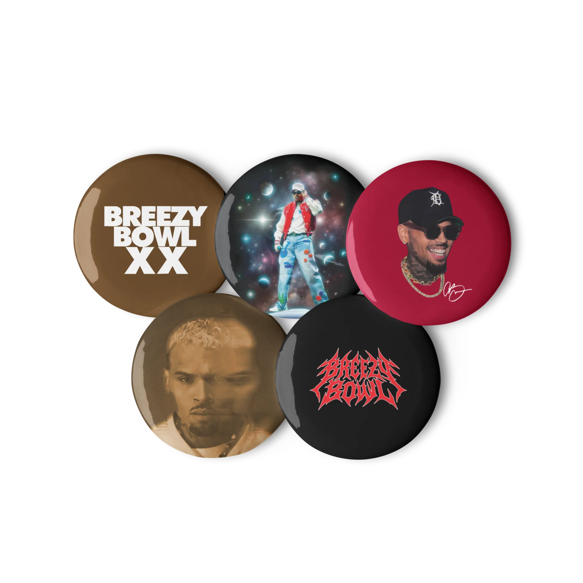 BREEZY BOWL XX V2 SET OF BUTTONS - Image 4