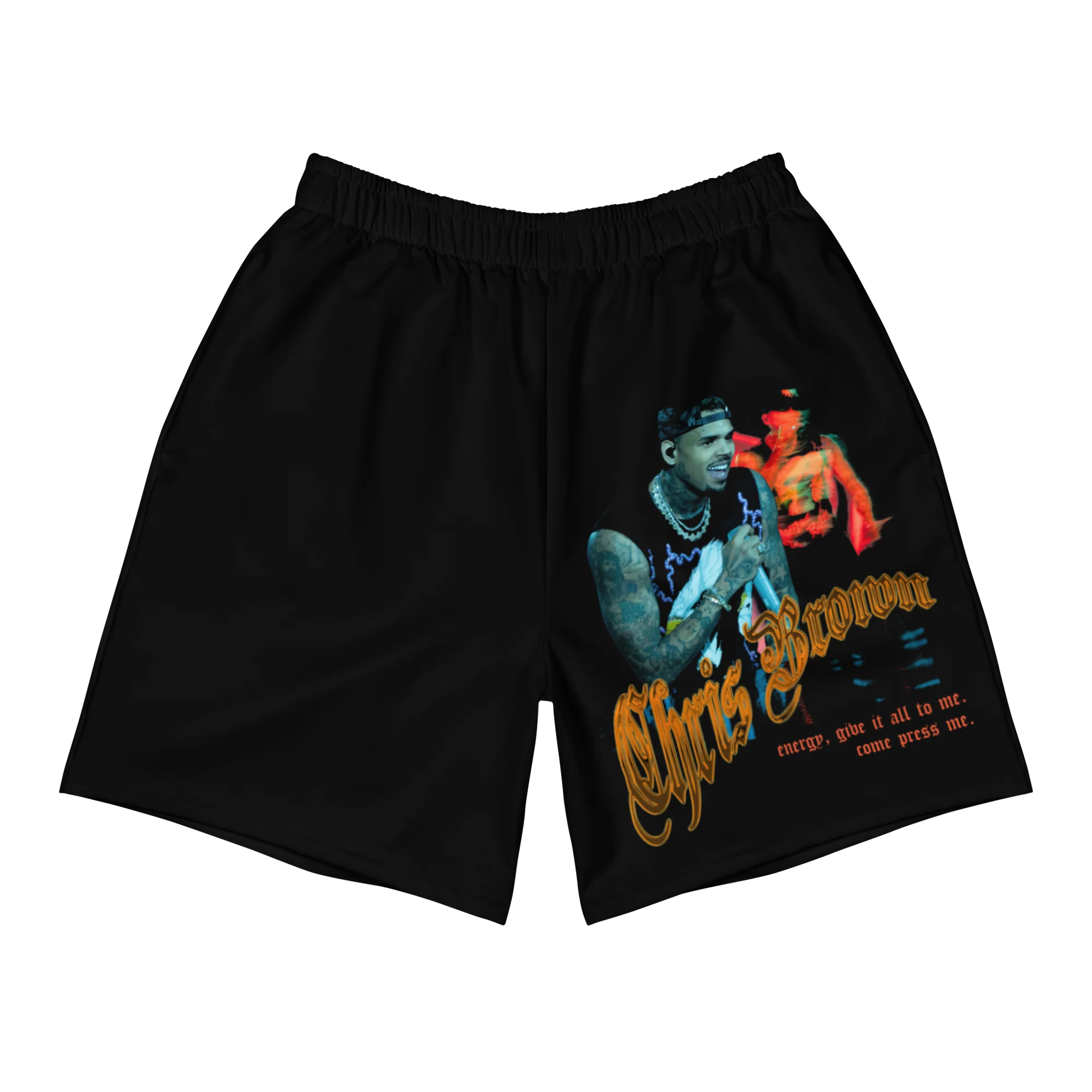 BREEZY MOTION BLUR Athletic Long Shorts