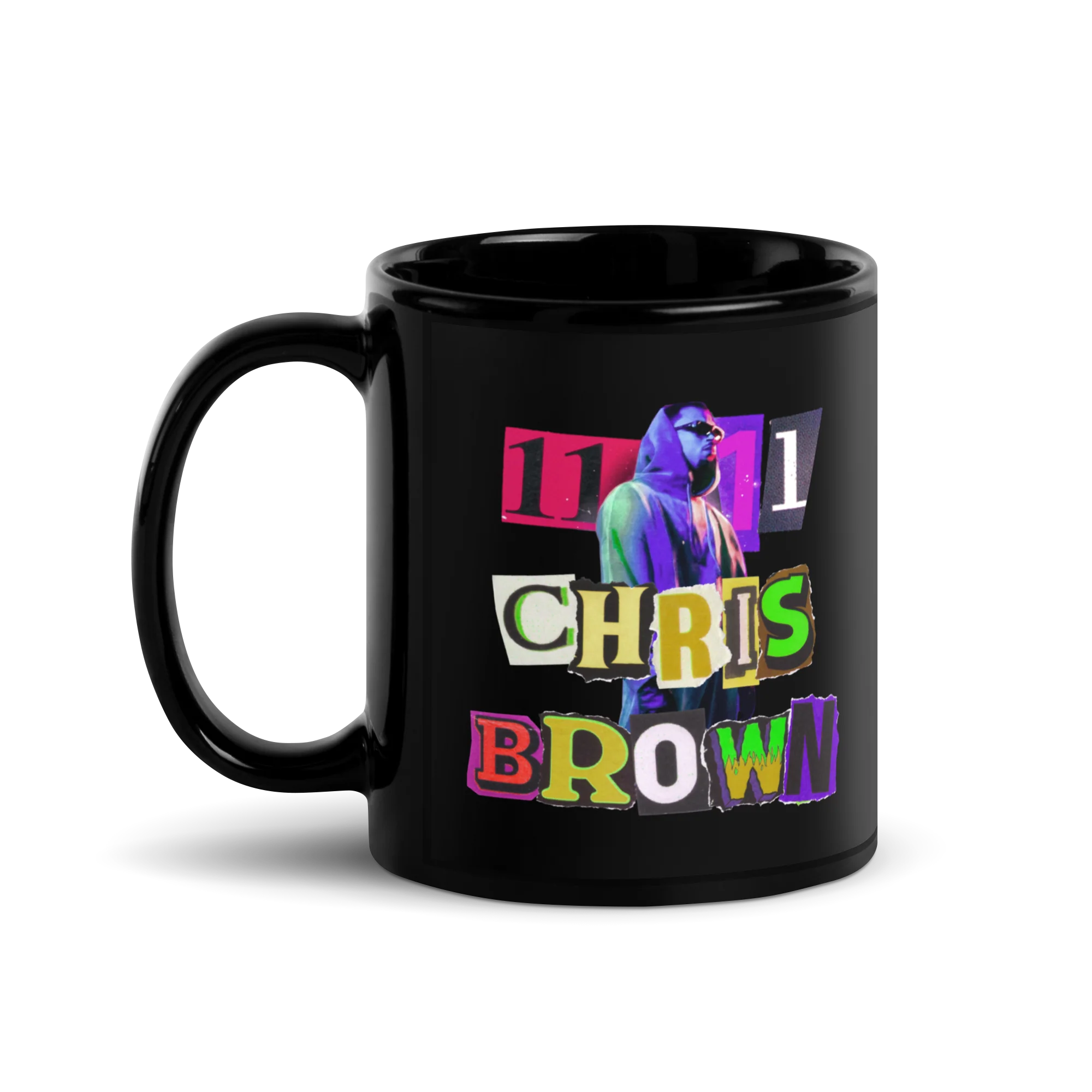 BREEZY WUZ HERE BLACK MUG - Image 3