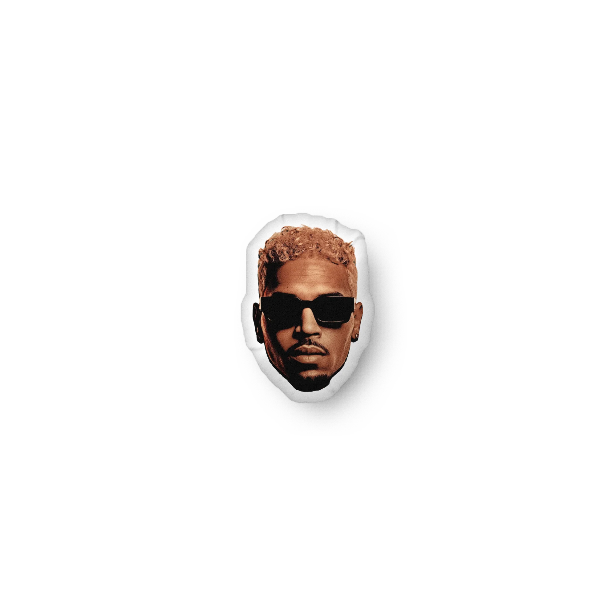 BROWN BIG HEAD Custom-shaped pillow - Image 2