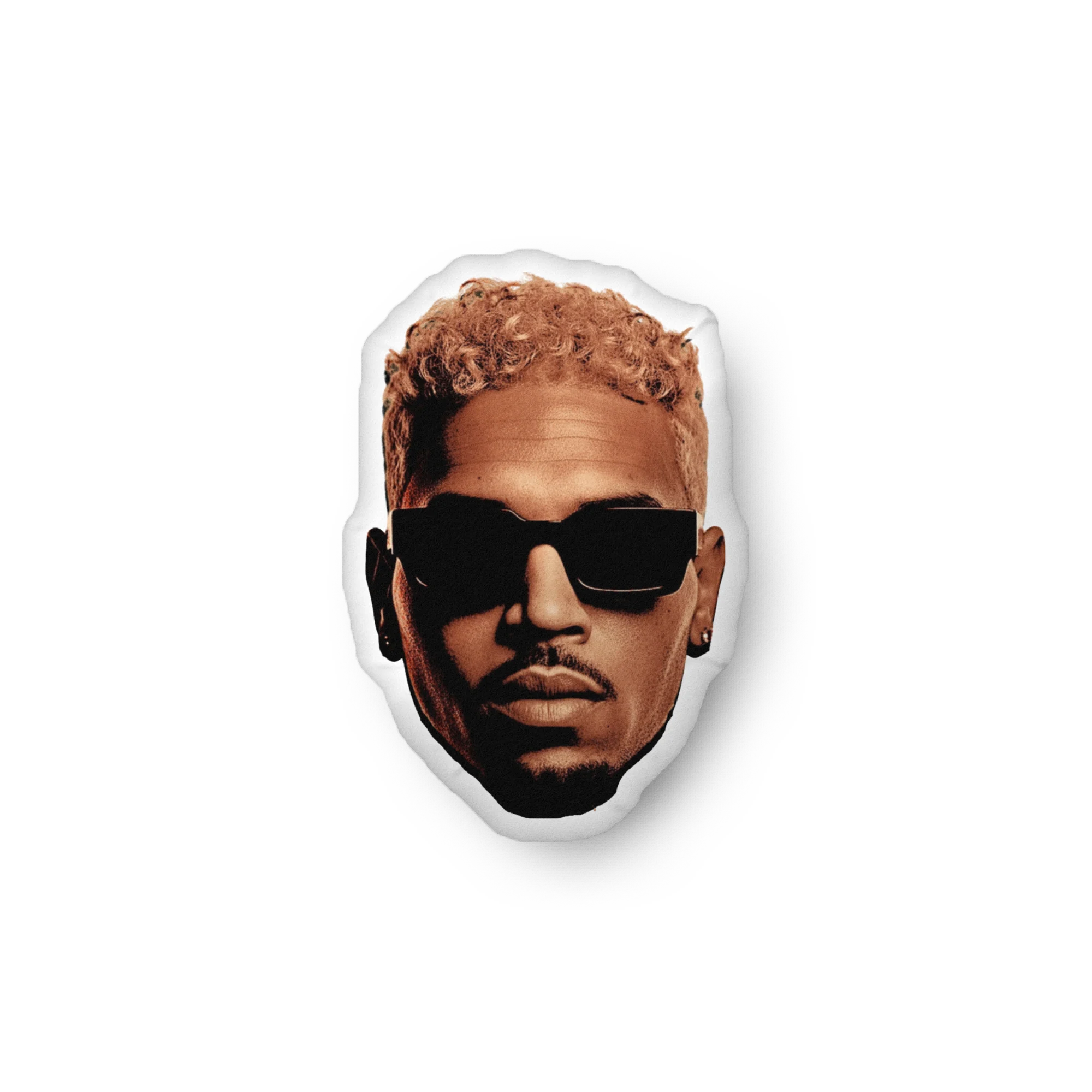 BROWN BIG HEAD Custom-shaped pillow - Image 3