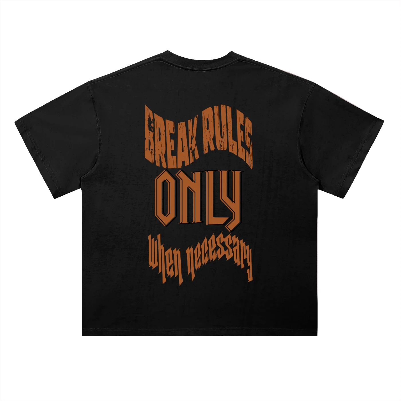 BROWN BIG HEAD S/S T-SHIRT - Image 2