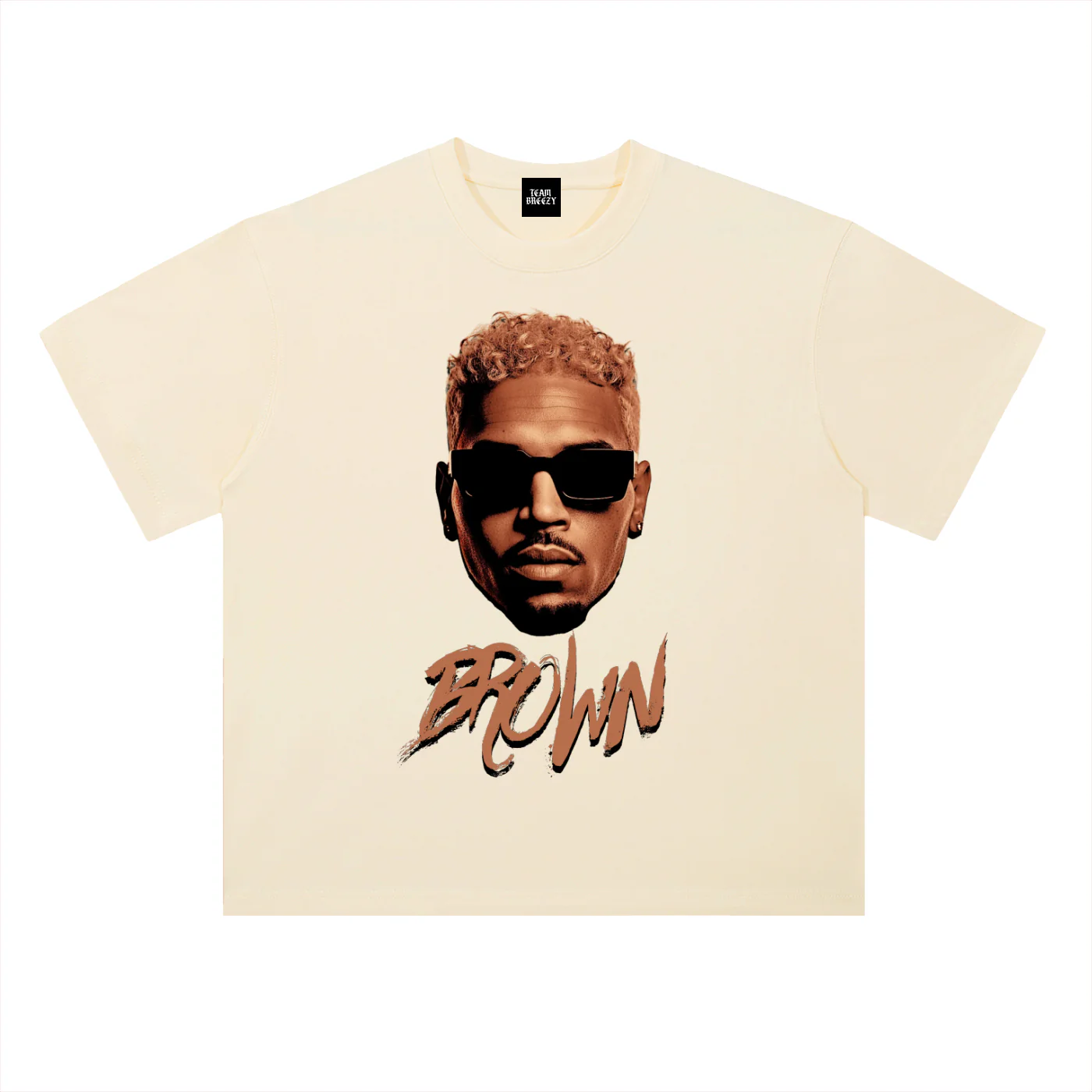 BROWN BIG HEAD S/S T-SHIRT - Image 3
