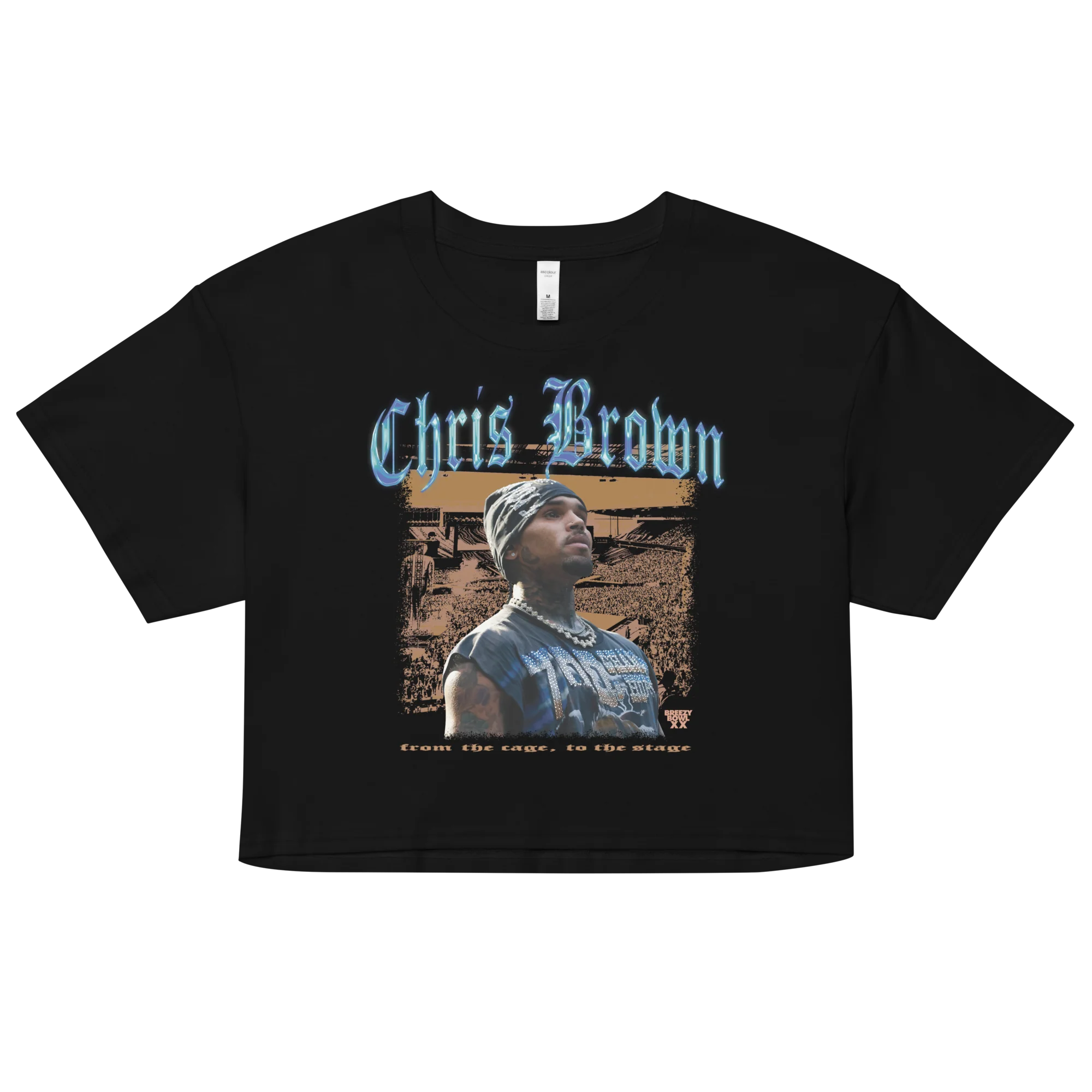 CAGE TO STAGE Women’s crop top