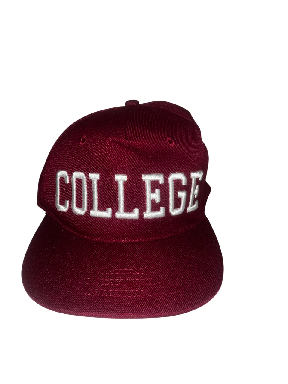 Chris Brown Red College Hat