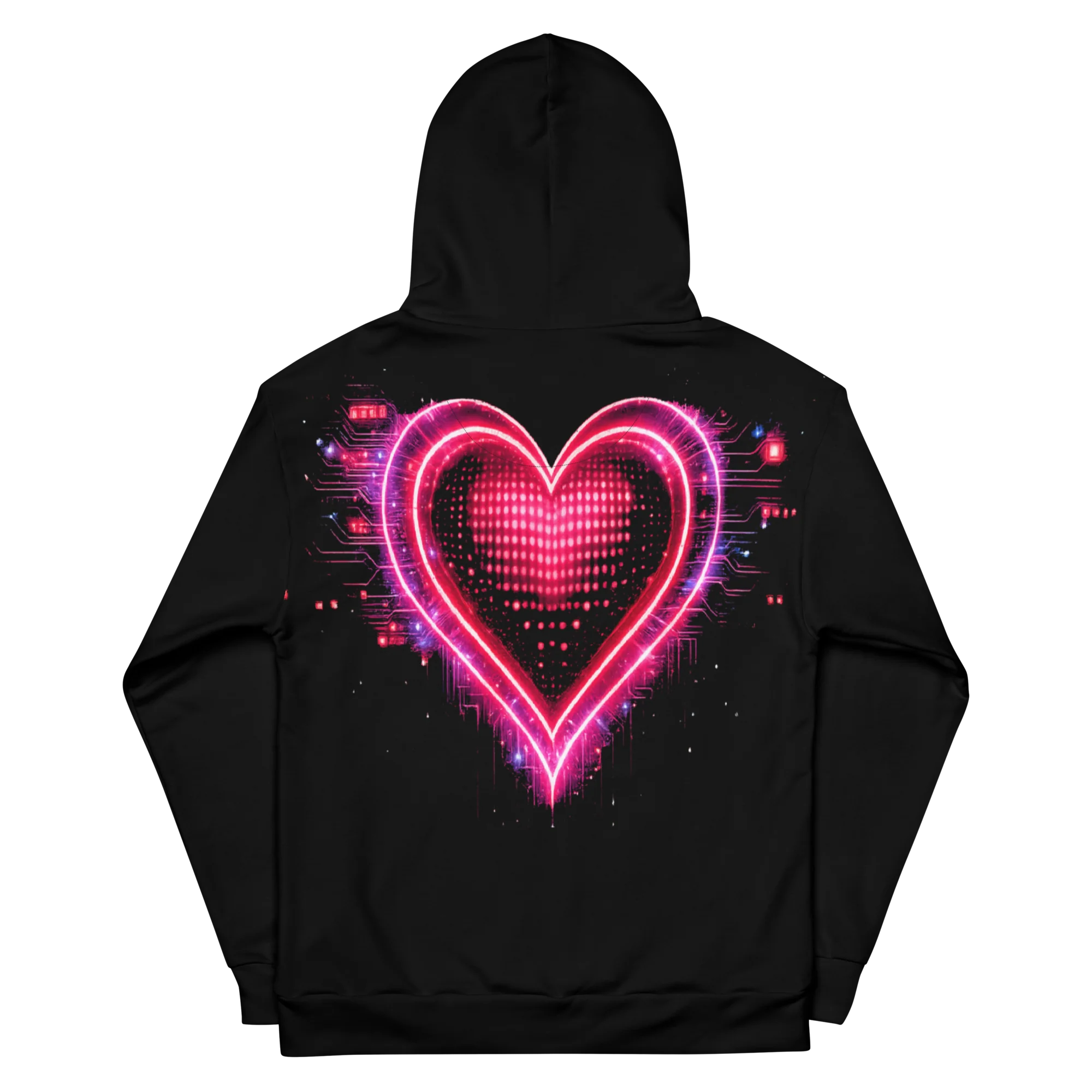 DIGITAL LOVE Unisex Hoodie - Image 2