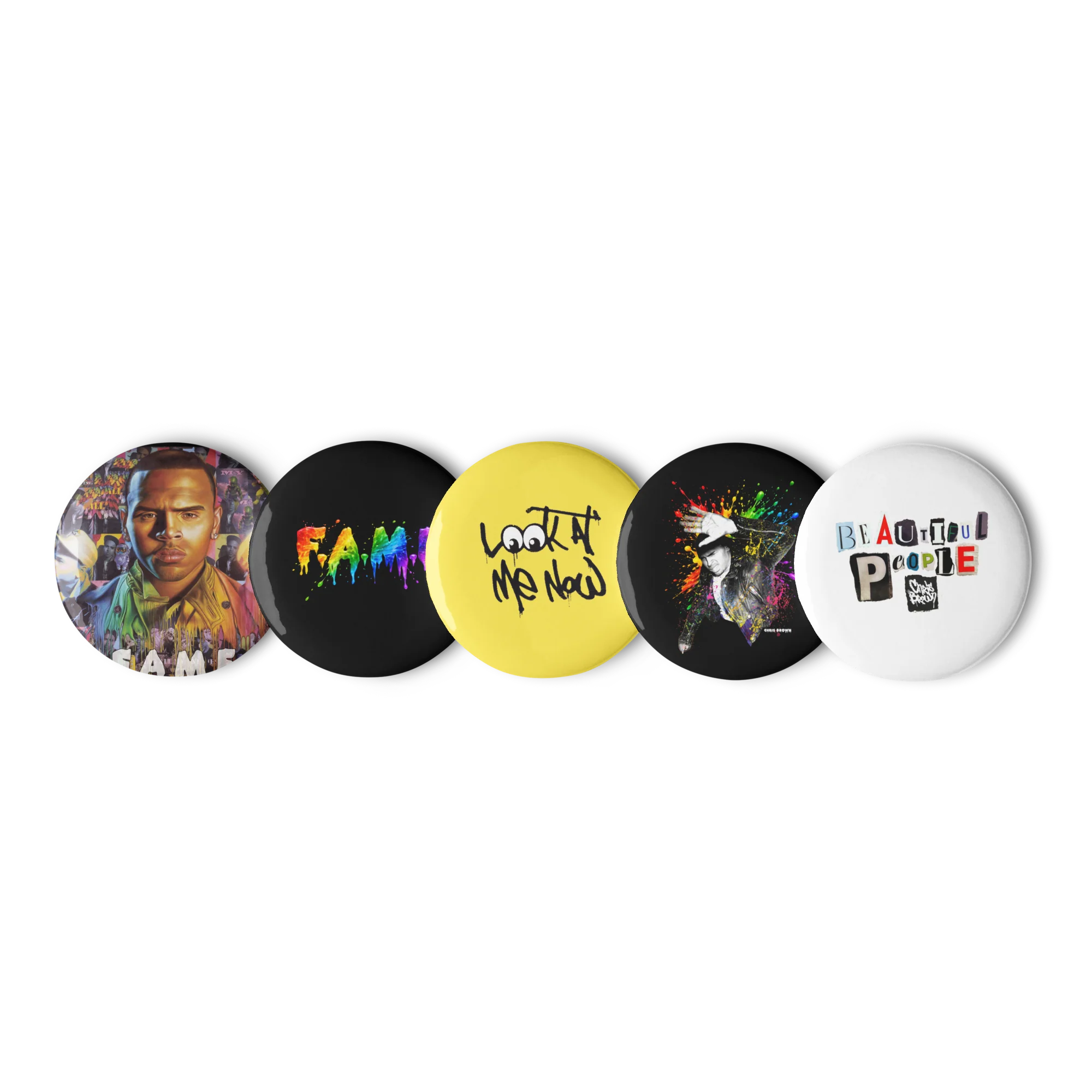 F.A.M.E. 15TH ANNIVERSARY Set of pin buttons - Image 4