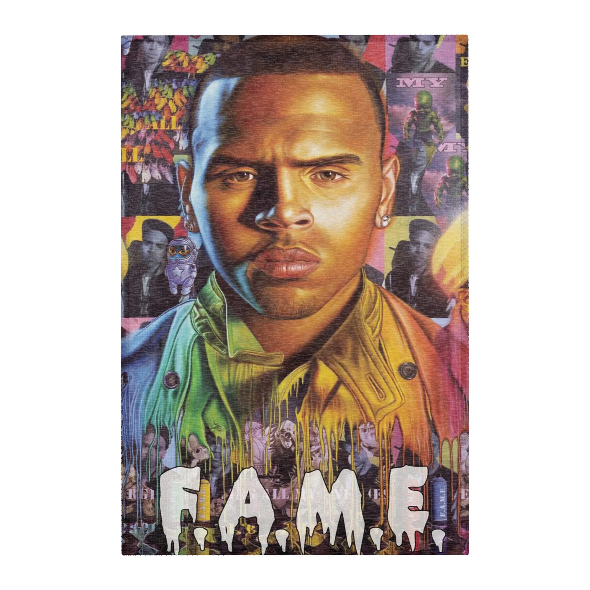 F.A.M.E. ALBUM 15TH ANNIVERSARY Area rug