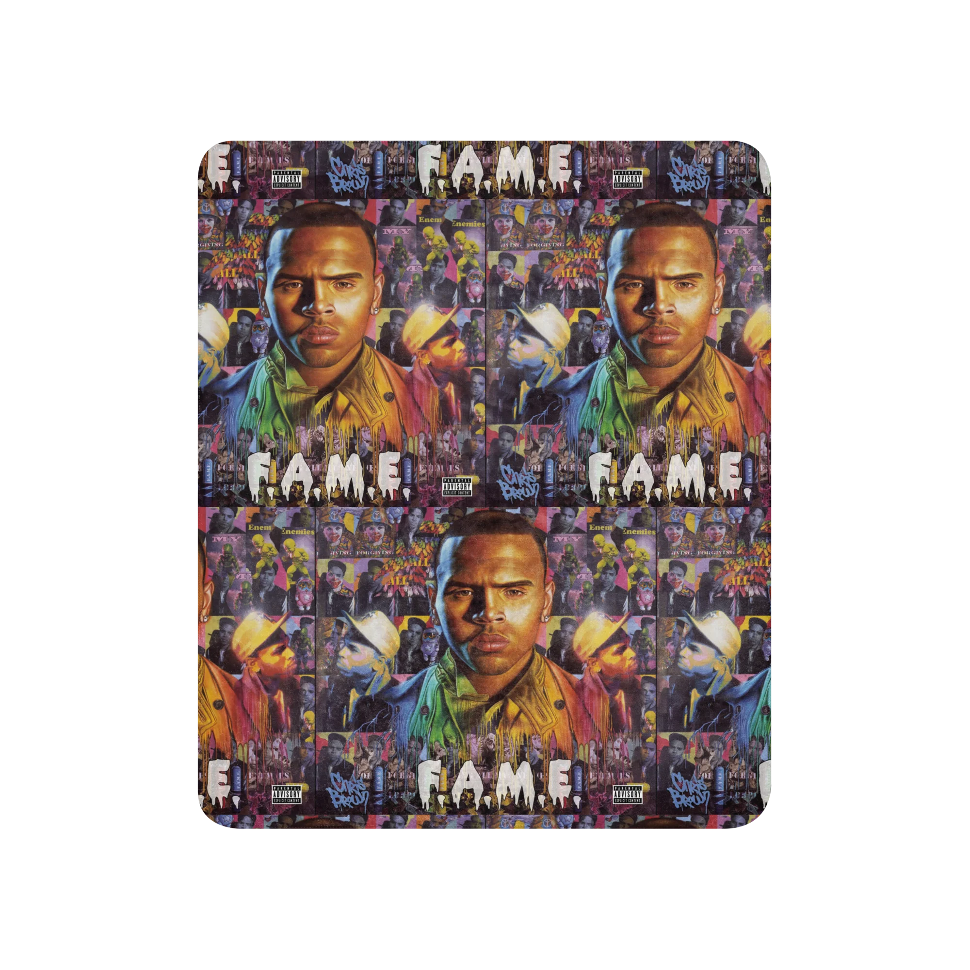 F.A.M.E. ALBUM 15TH ANNIVERSARY Sherpa blanket - Image 3