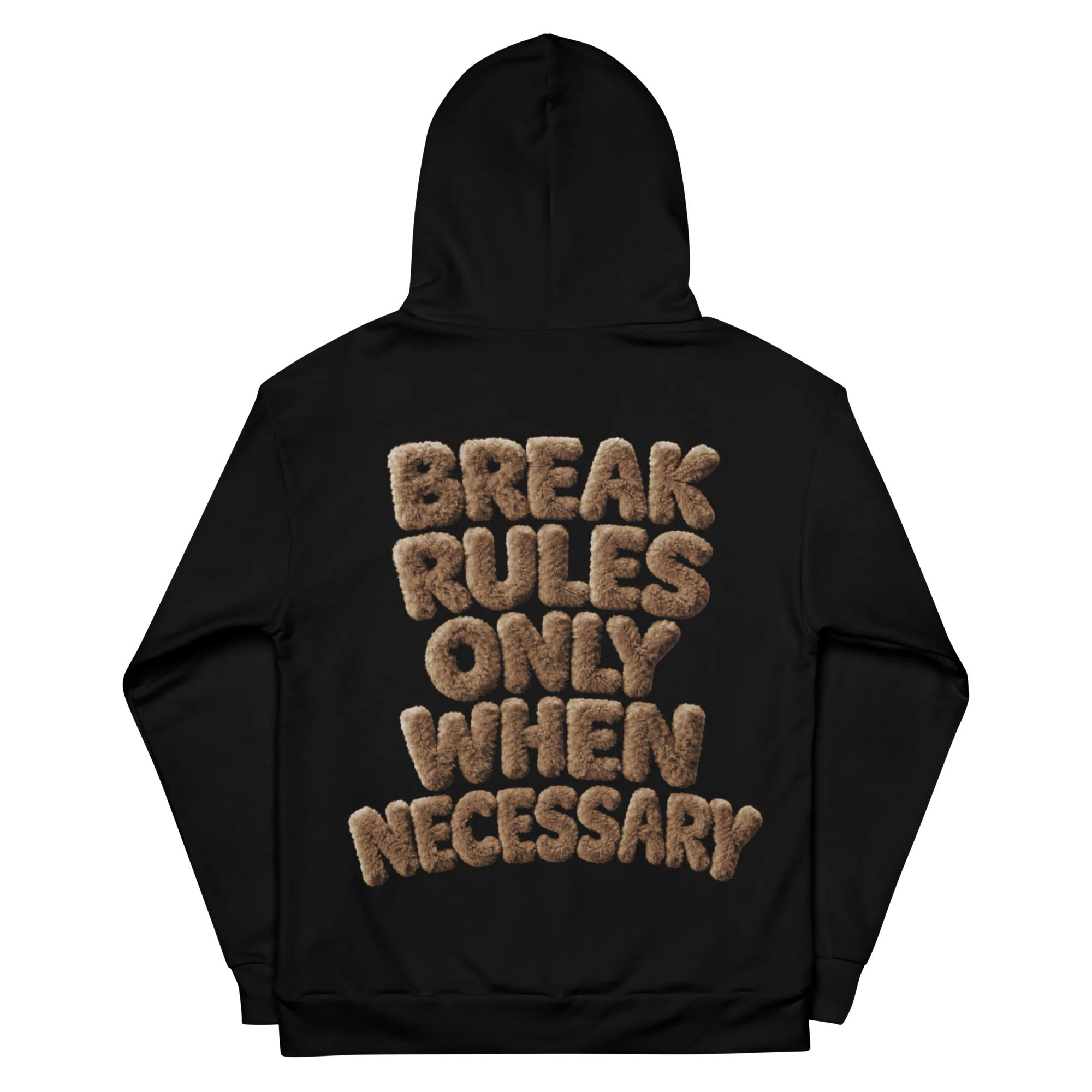 FUZZY BROWN Unisex Hoodie - Image 2