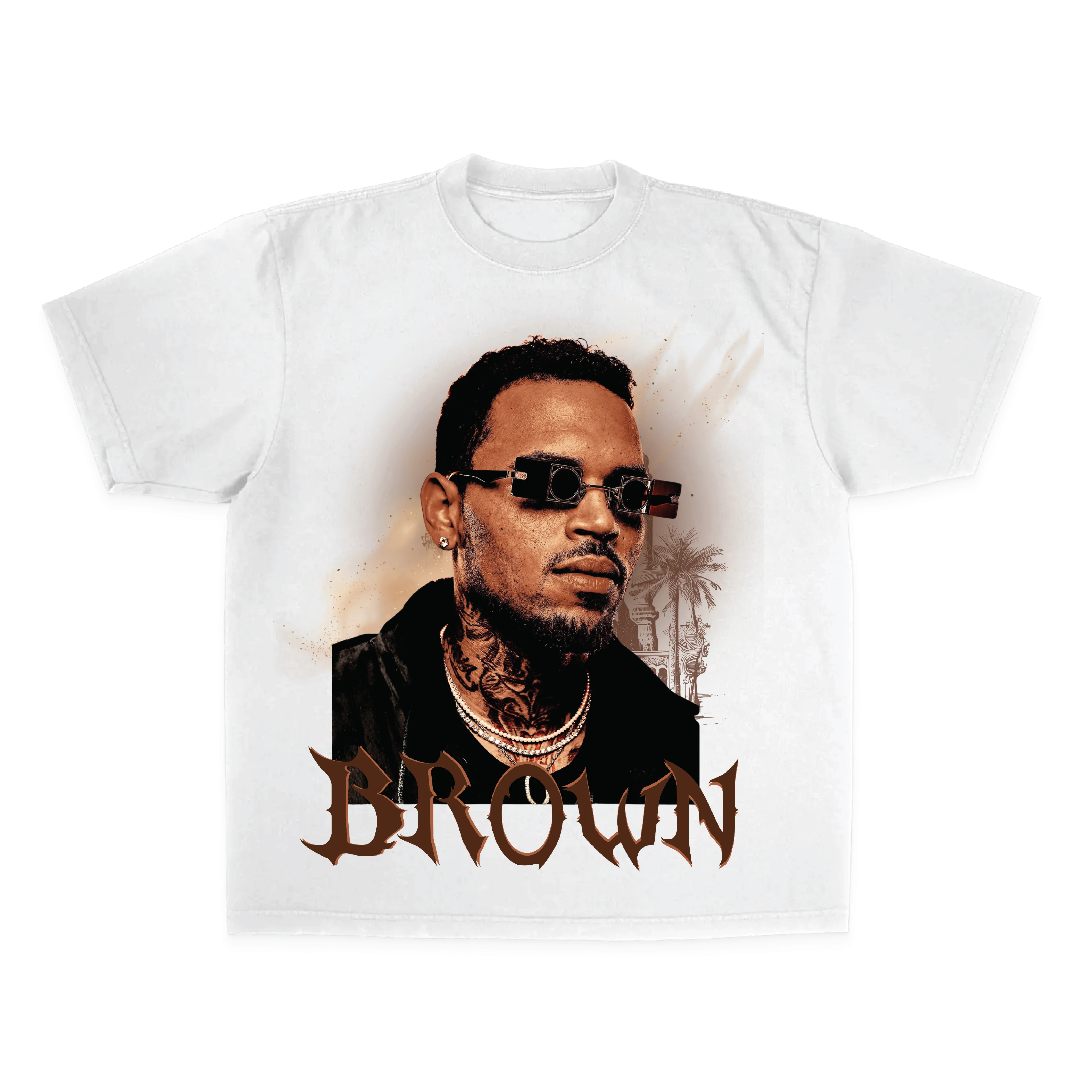 HIGHLINE BROWN S/S T-SHIRT - Image 2