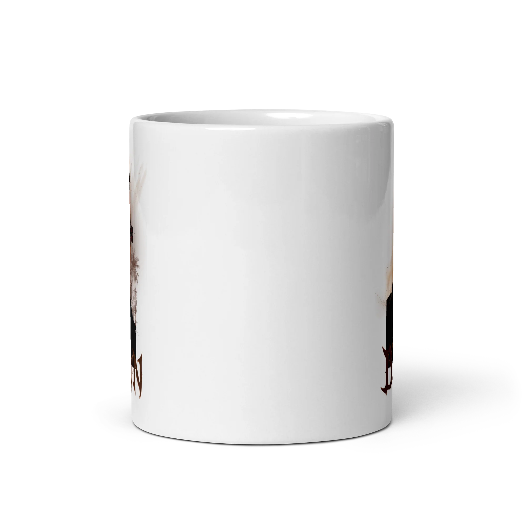 HIGHLINE BROWN White Glossy Mug - Image 4