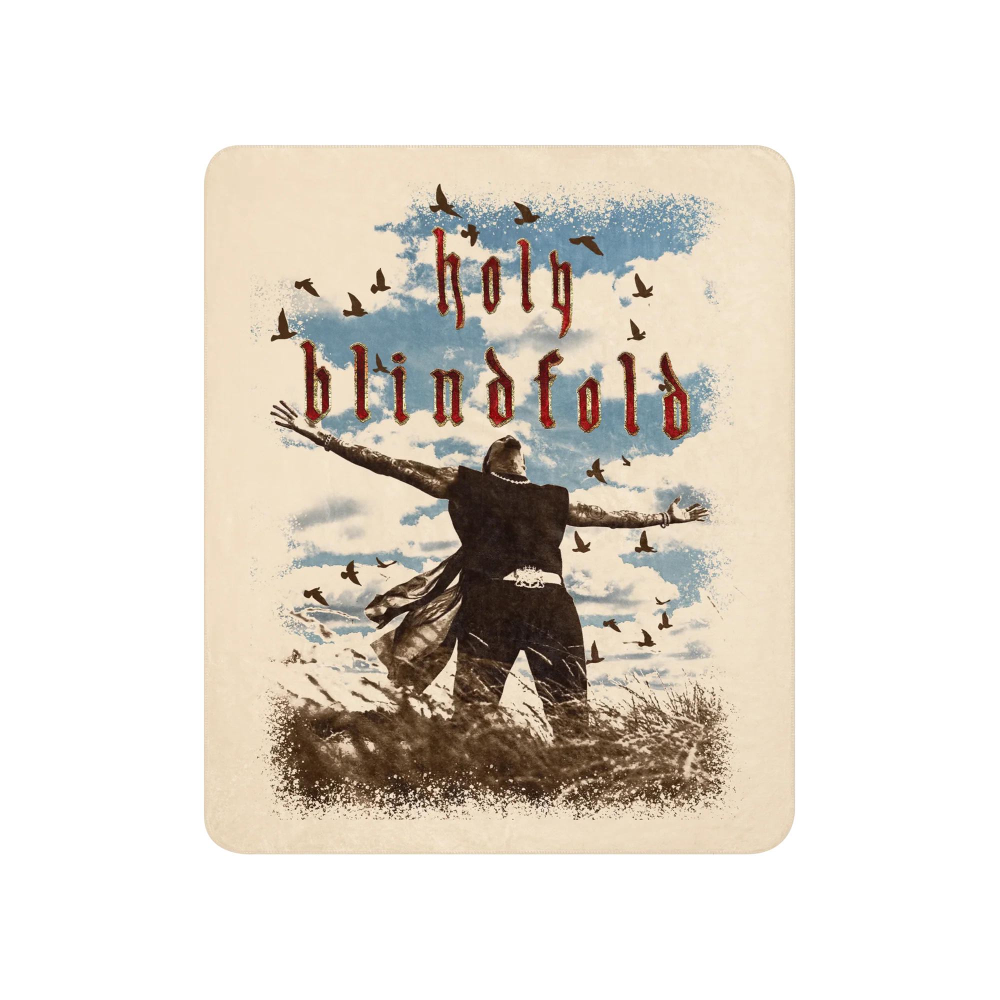 HOLY BLINDFOLD SHERPA BLANKET - Image 3
