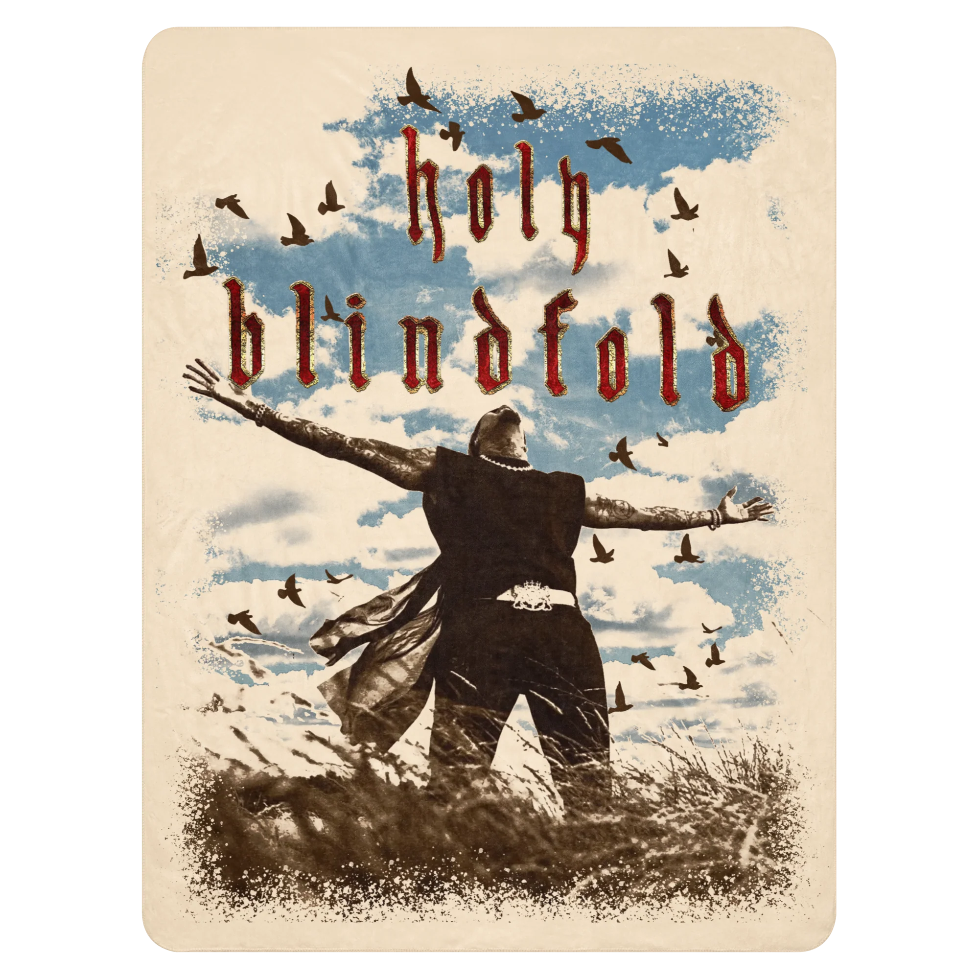 HOLY BLINDFOLD SHERPA BLANKET - Image 5