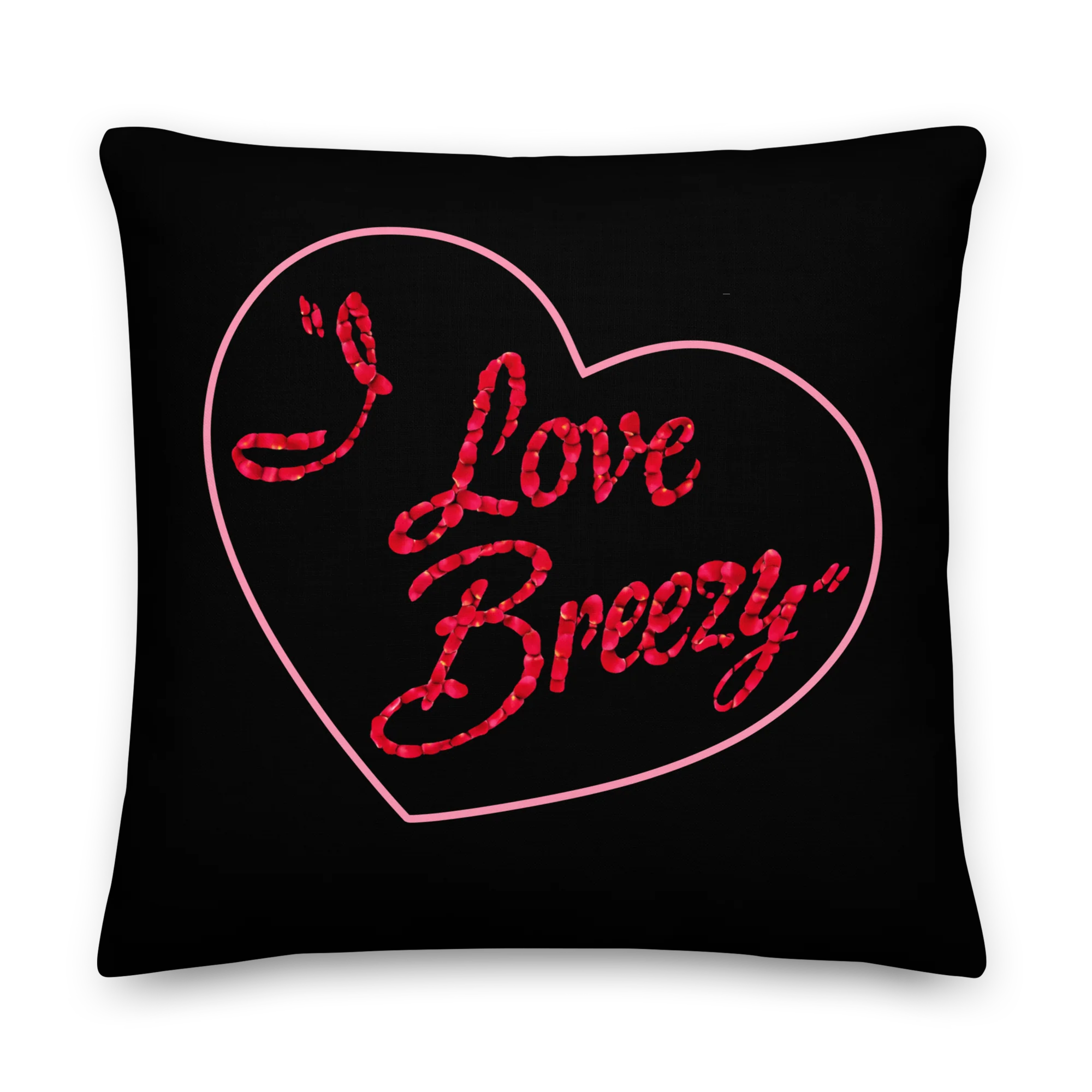 I LOVE BREEZY PEDALS Premium Pillow - Image 4
