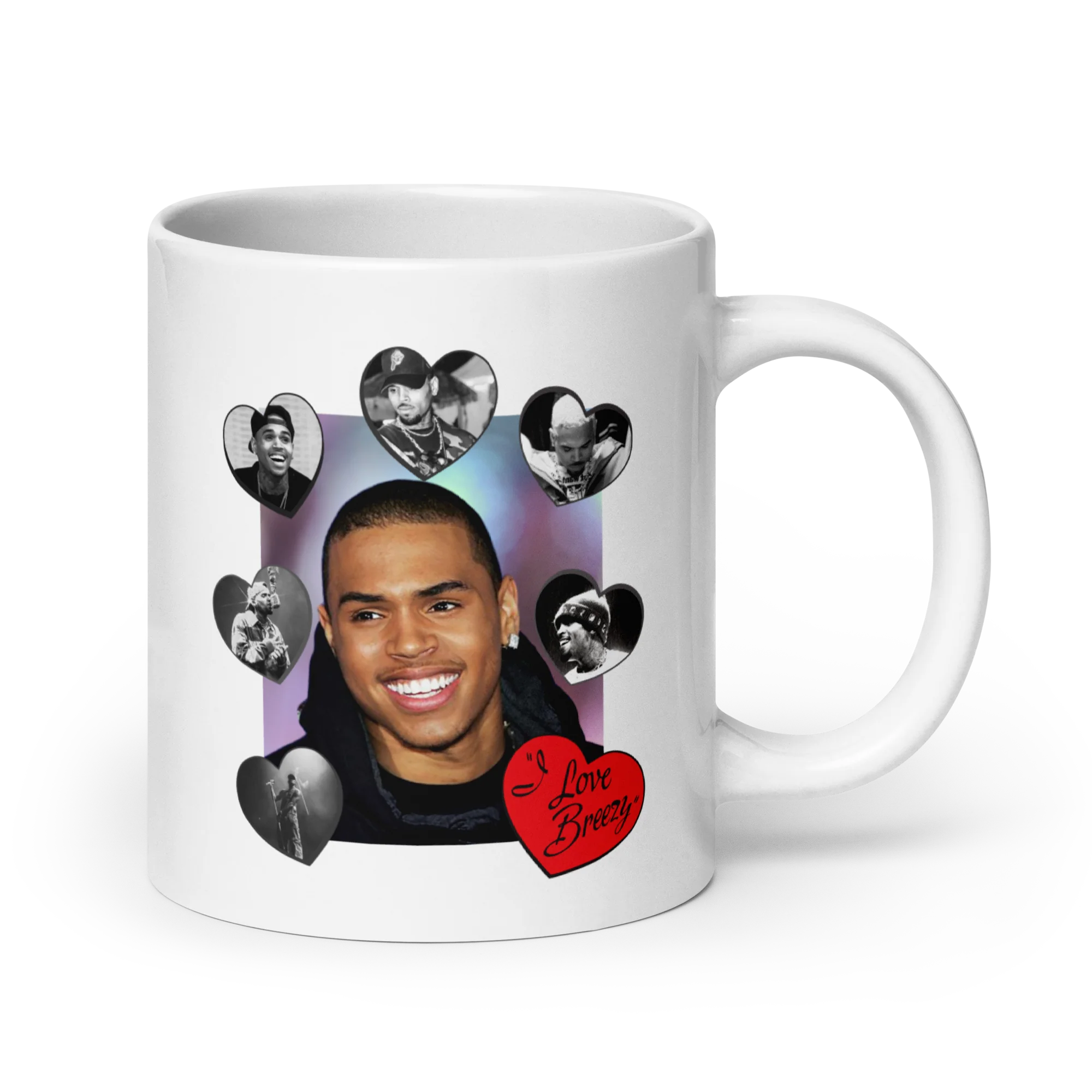 I LOVE BREEZY WHITE MUG - Image 5