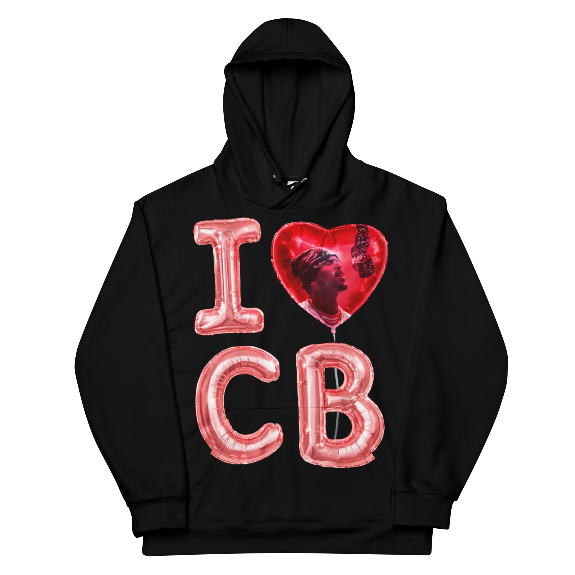 I LOVE CB BALLOON UNISEX HOODIE