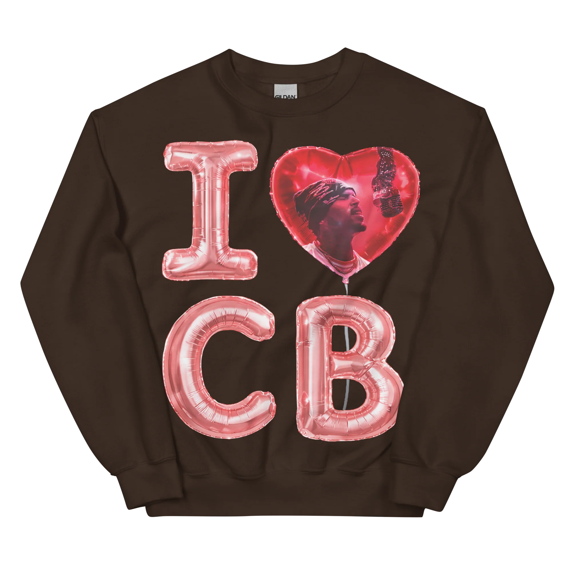 I LOVE CB BALLOON Unisex Sweatshirt - Image 3