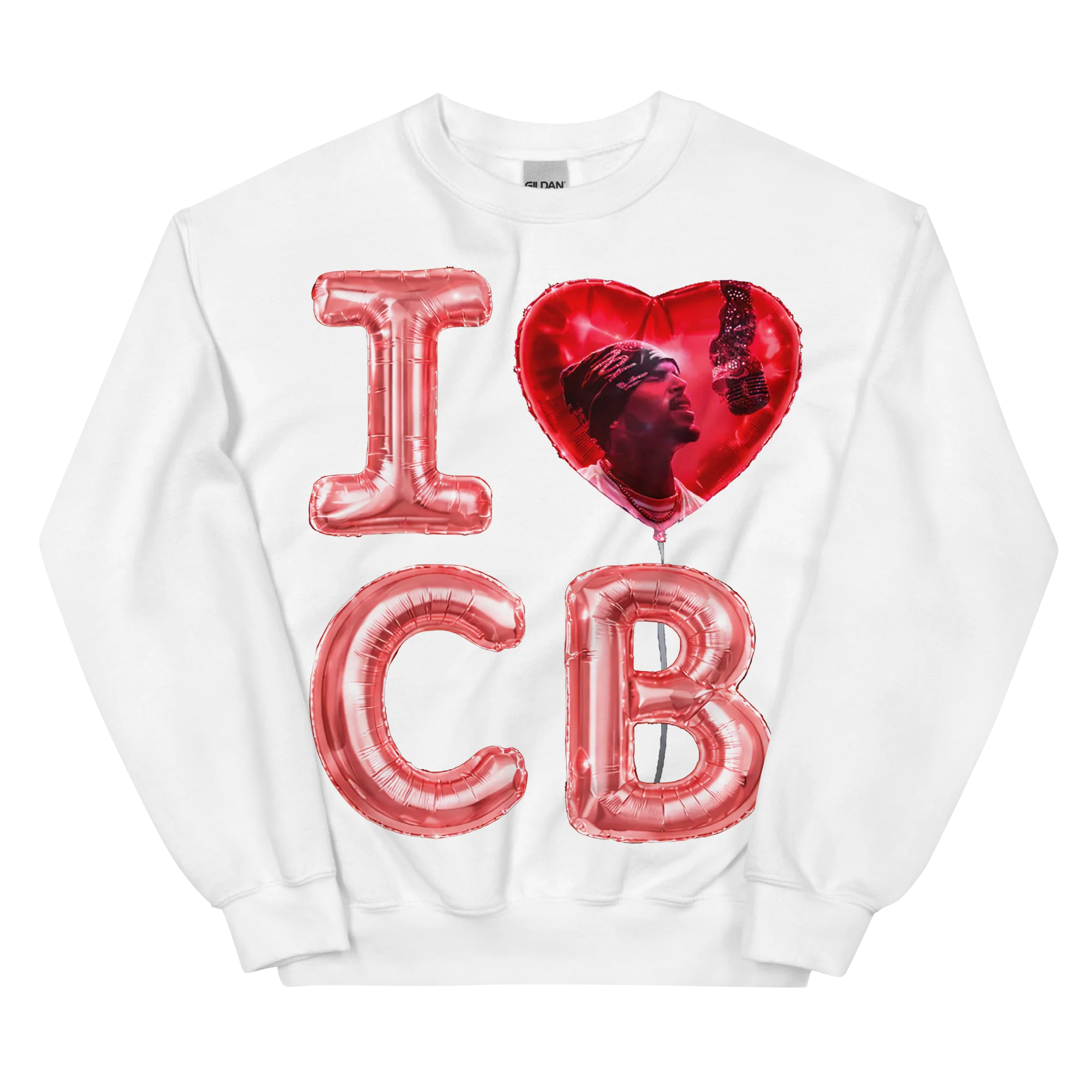 I LOVE CB BALLOON Unisex Sweatshirt - Image 7