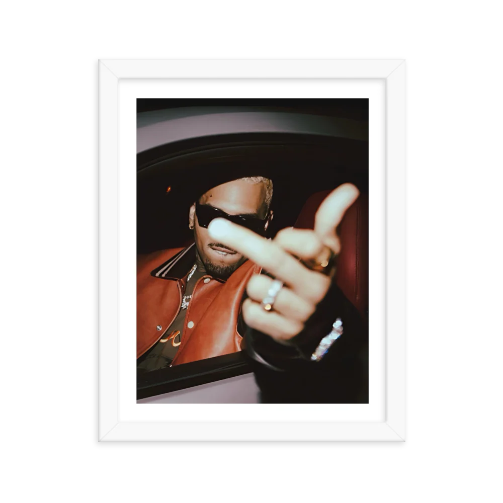 Middle Finger Framed Poster - Image 10