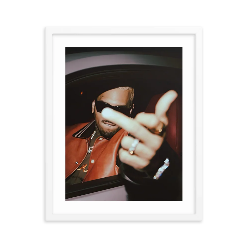 Middle Finger Framed Poster - Image 11
