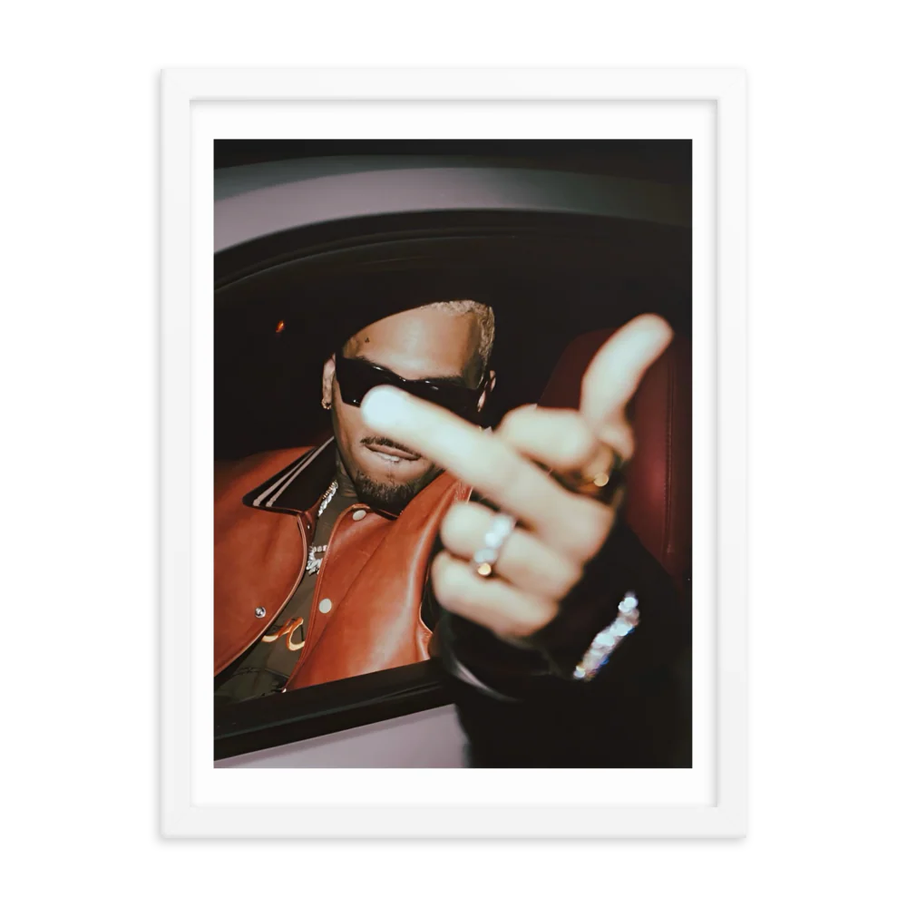 Middle Finger Framed Poster - Image 12
