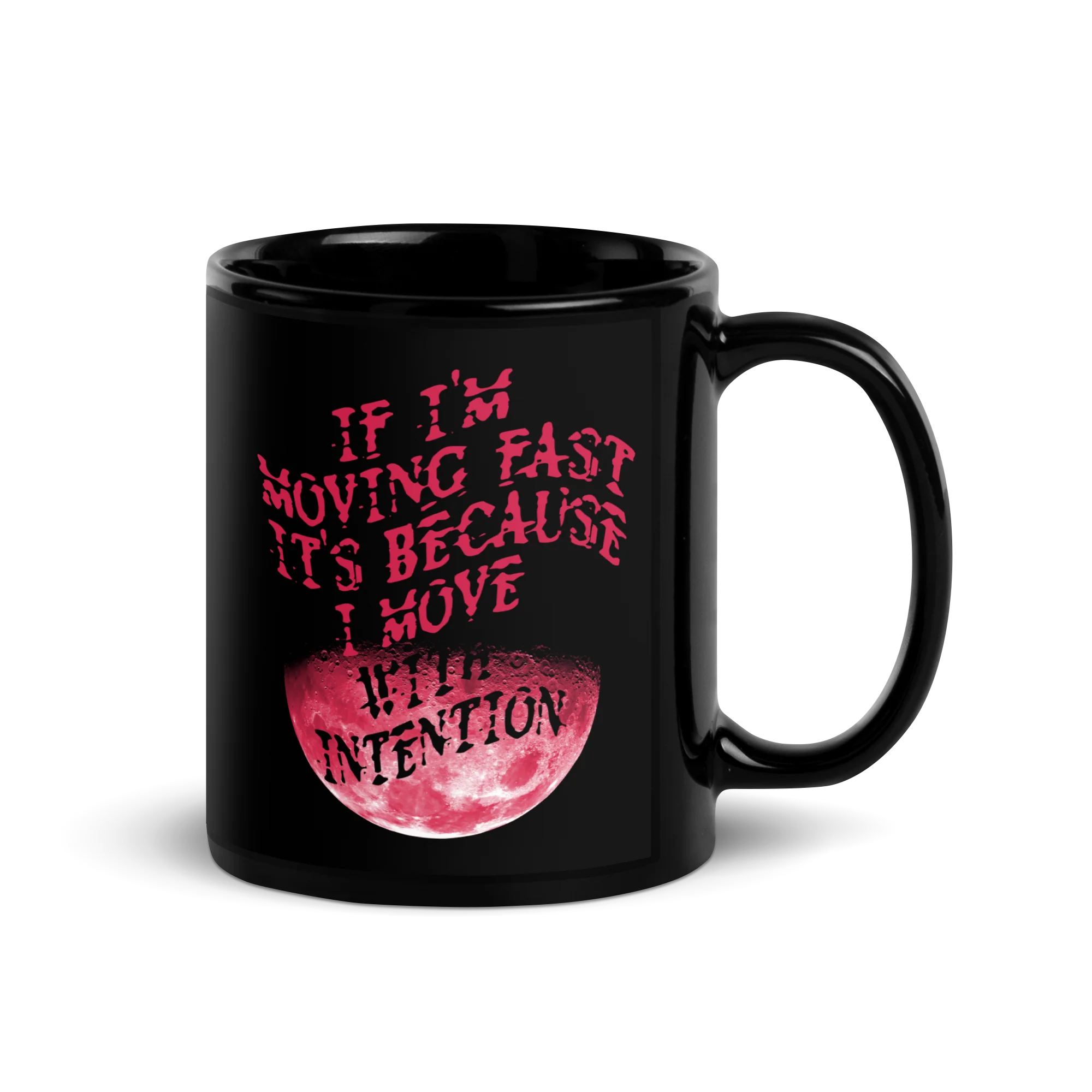 MIDNIGHT FREAK BLACK MUG
