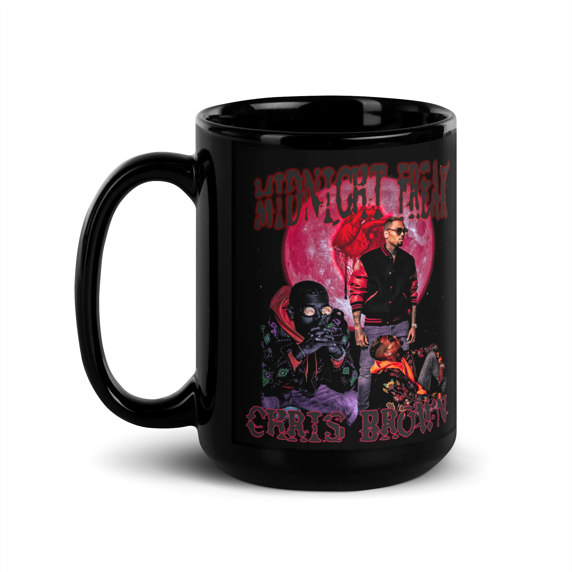 MIDNIGHT FREAK BLACK MUG - Image 6