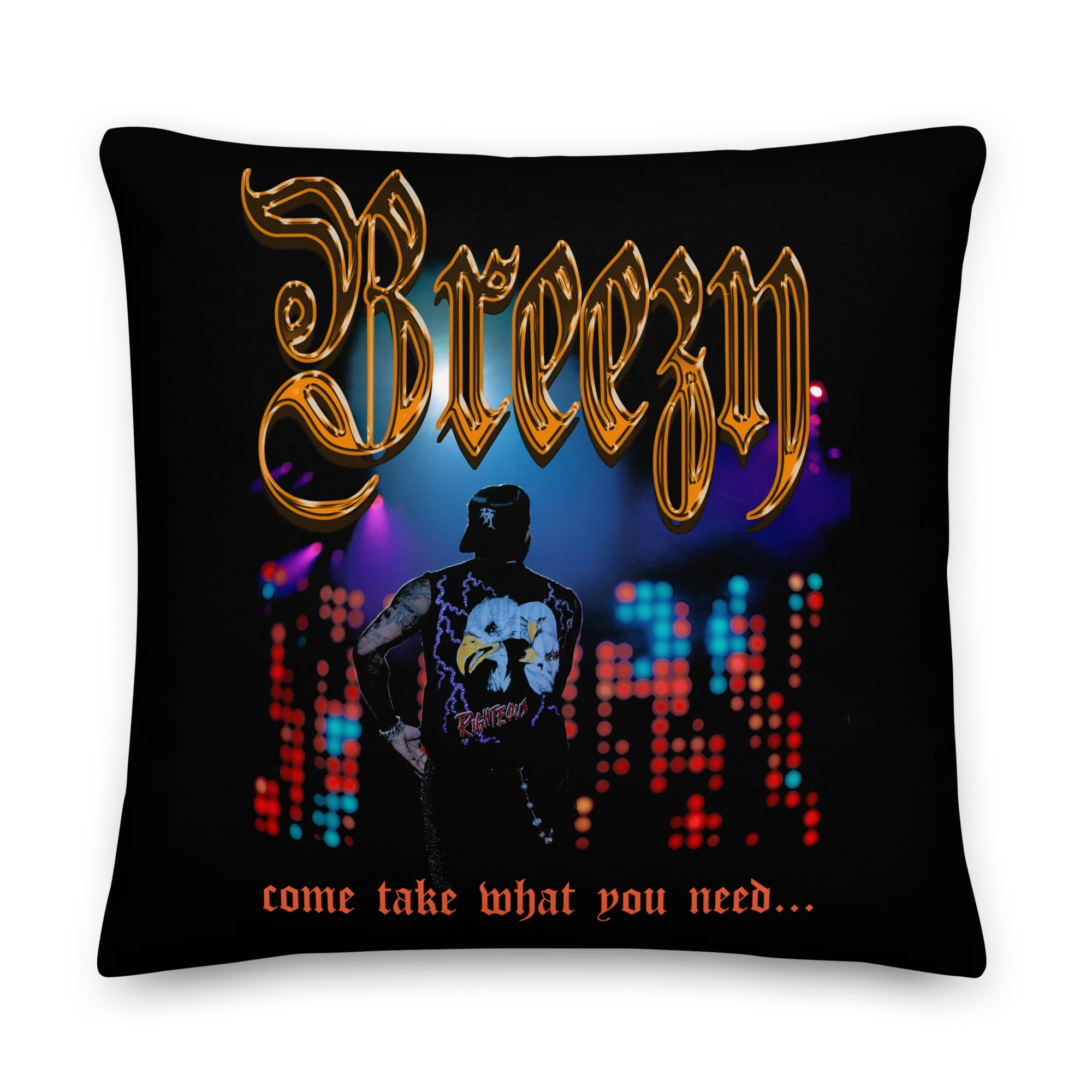 MOTION BLUR BREEZY Premium Pillow - Image 4