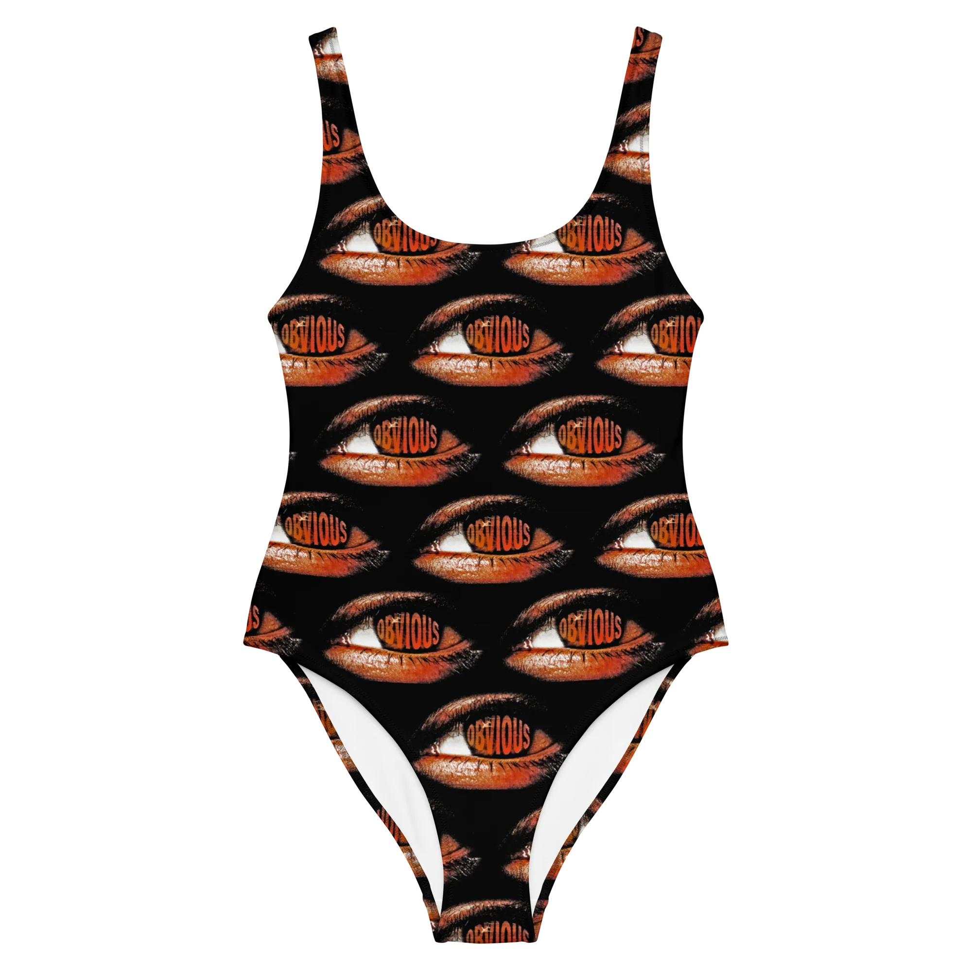 OBVIOUS EYE ALL OVER PRINT ONE-PIECE SWIMSUIT