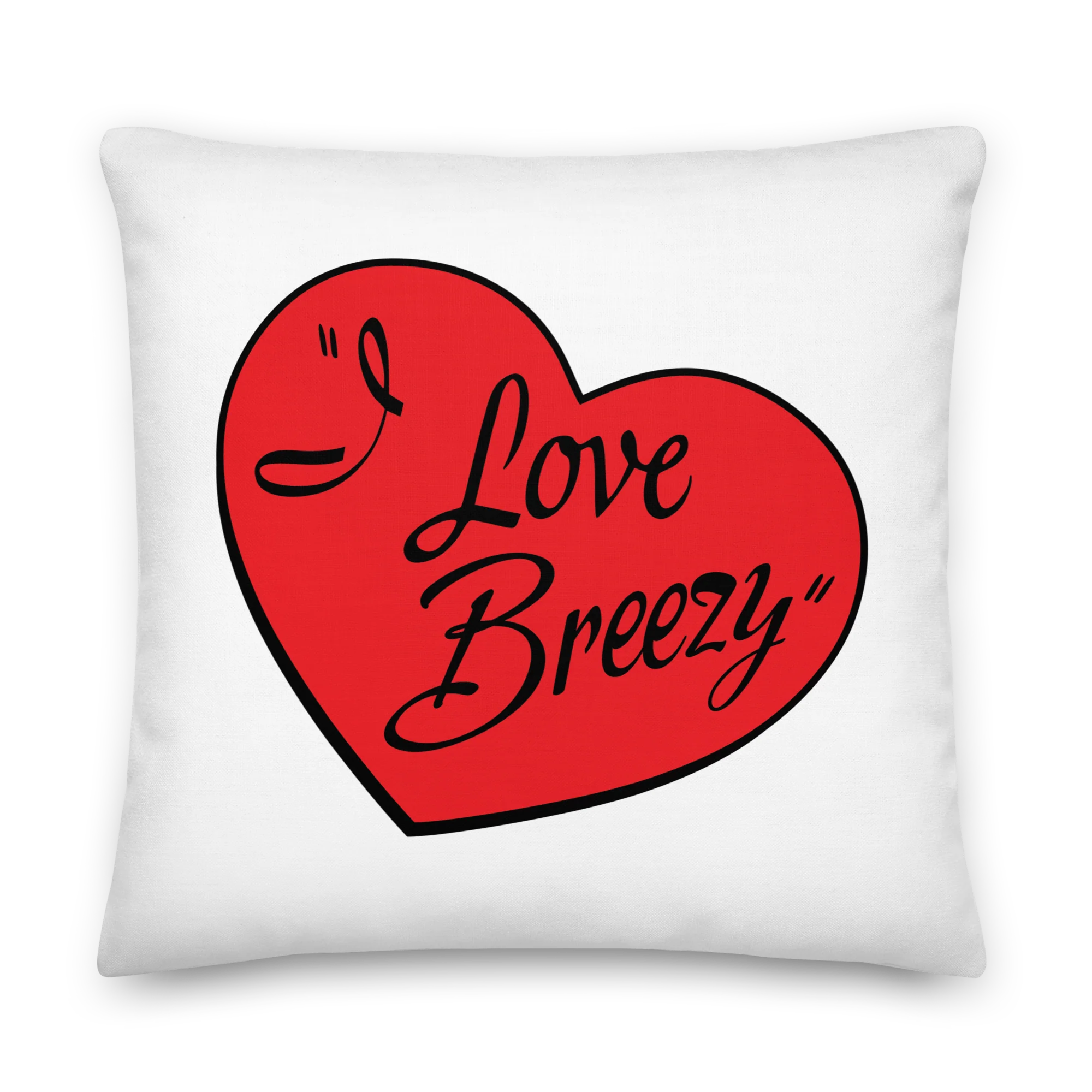 I LOVE BREEZY PREMIUM PILLOW - Image 4